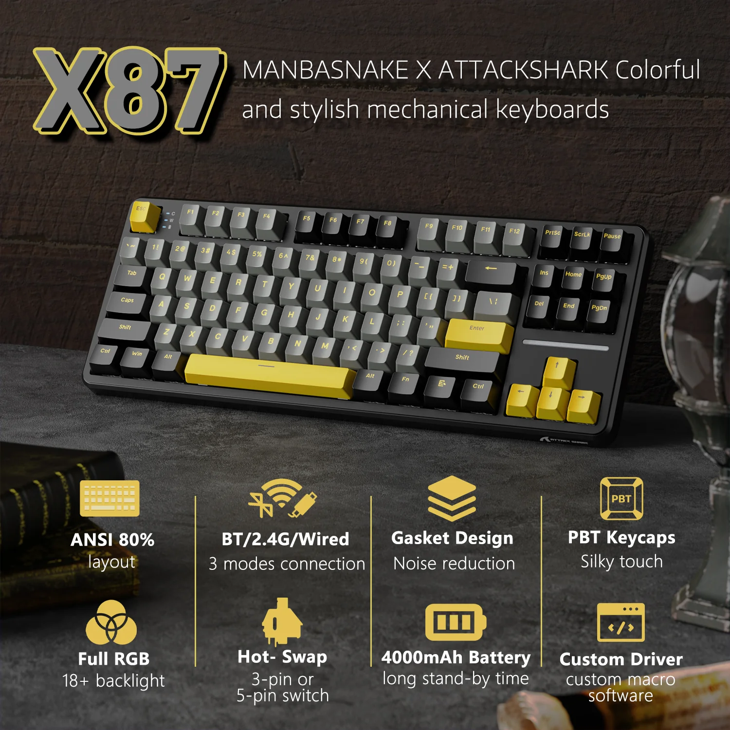 103-attack-shark-x87-tri-mode-gasket-mechanical-keyboard-11.webp ATTACK SHARK X87 Tri-mode Gasket Mechanical Keyboard