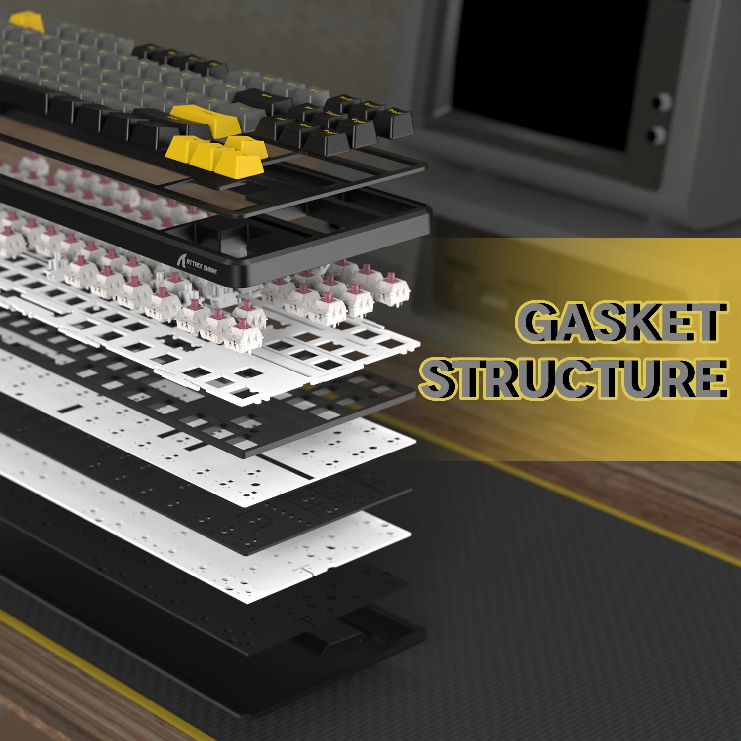 103-attack-shark-x87-tri-mode-gasket-mechanical-keyboard-12.webp ATTACK SHARK X87 Tri-mode Gasket Mechanical Keyboard
