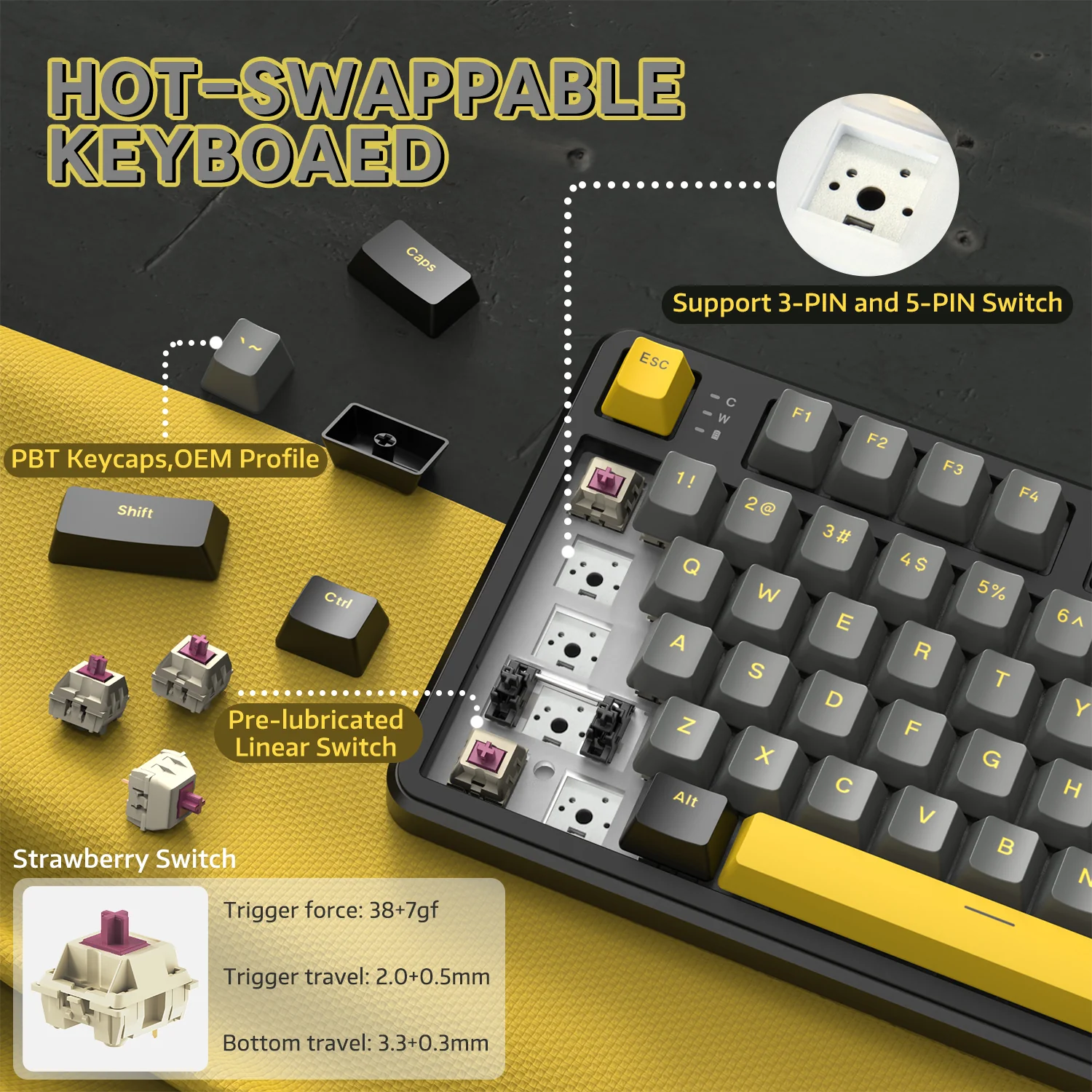 103-attack-shark-x87-tri-mode-gasket-mechanical-keyboard-14.webp ATTACK SHARK X87 Tri-mode Gasket Mechanical Keyboard