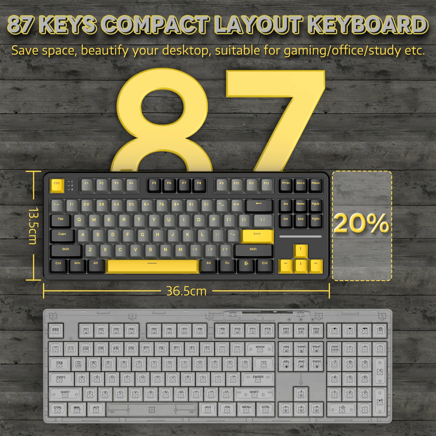 103-attack-shark-x87-tri-mode-gasket-mechanical-keyboard-19.webp ATTACK SHARK X87 Tri-mode Gasket Mechanical Keyboard