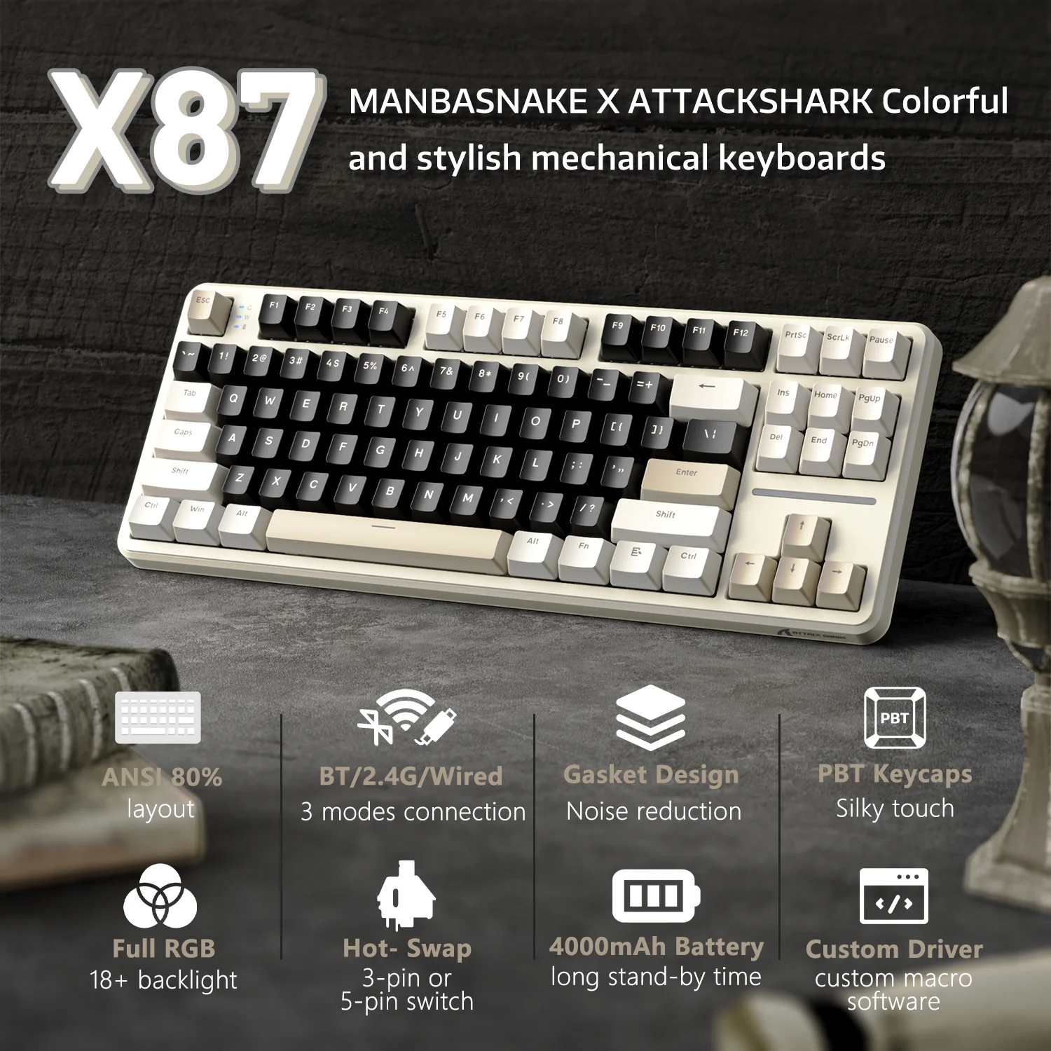 103-attack-shark-x87-tri-mode-gasket-mechanical-keyboard-2.webp ATTACK SHARK X87 Tri-mode Gasket Mechanical Keyboard
