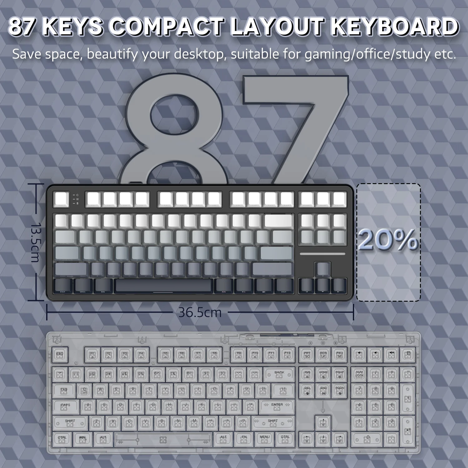 103-attack-shark-x87-tri-mode-gasket-mechanical-keyboard-28.webp ATTACK SHARK X87 Tri-mode Gasket Mechanical Keyboard