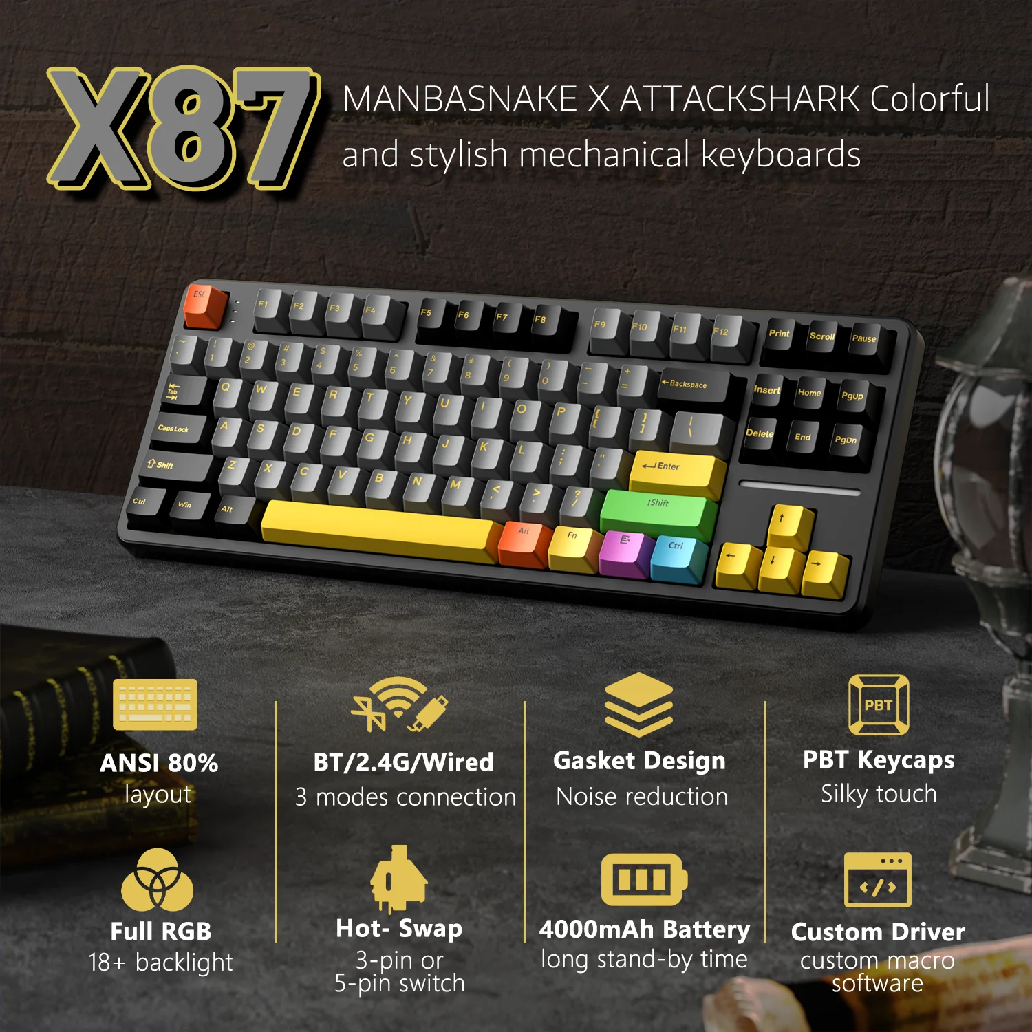 103-attack-shark-x87-tri-mode-gasket-mechanical-keyboard-50.webp ATTACK SHARK X87 Tri-mode Gasket Mechanical Keyboard