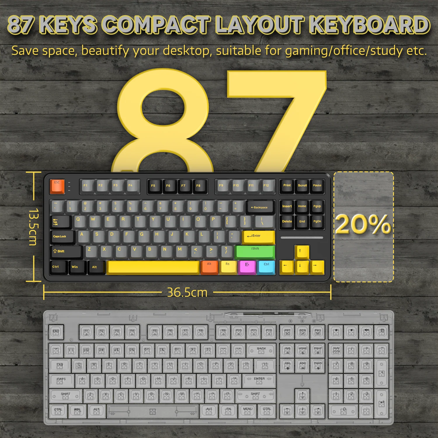 103-attack-shark-x87-tri-mode-gasket-mechanical-keyboard-57.webp ATTACK SHARK X87 Tri-mode Gasket Mechanical Keyboard