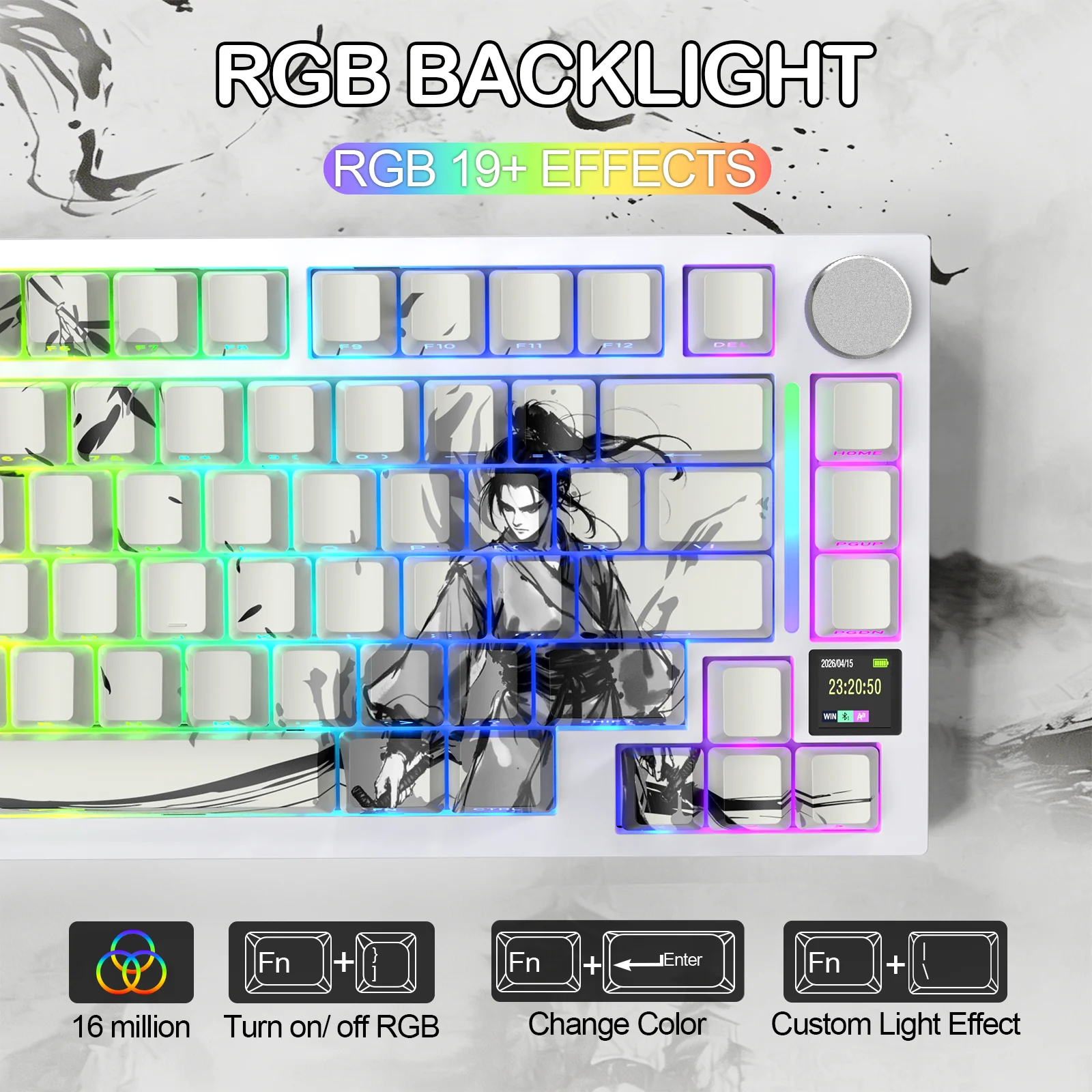 ATTACK SHARK X820Ultra Tri-mode Gasket Mechanical Keyboard