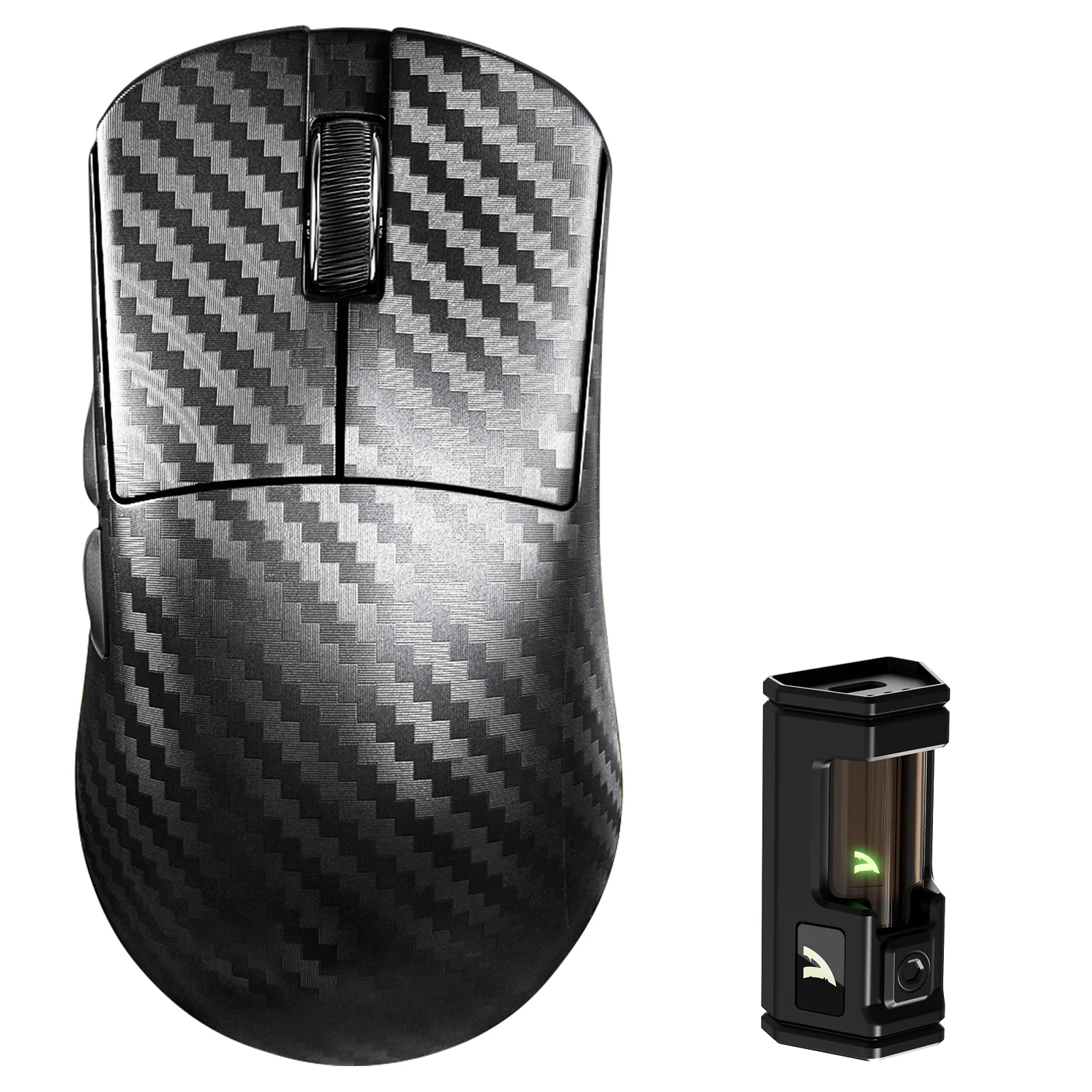 ATTACK SHARK R68 HE & R11 ULTRA Carbon Fiber Gaming Bundle With C01 ULTRA Coiled Cable