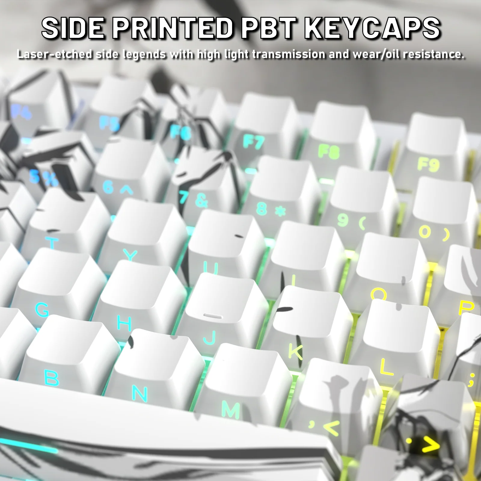 ATTACK SHARK X820ULTRA Mechanical Keyboard with C01ULTRA Coiled Cable