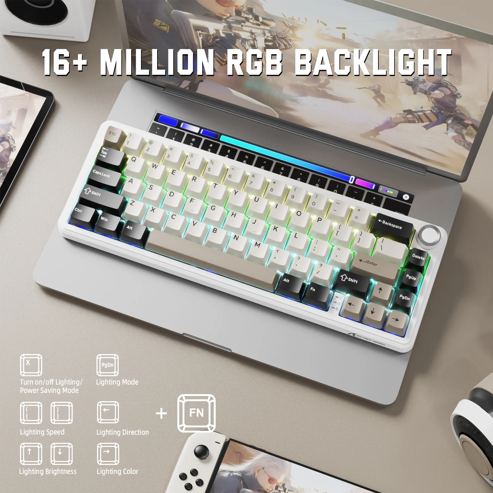 14-attack-shark-x66-wireless-mechanical-keyboard-with-side-printed-pbt-keycaps-23.webp ATTACK SHARK X66 Wireless Mechanical Keyboard with Side Printed PBT Keycaps