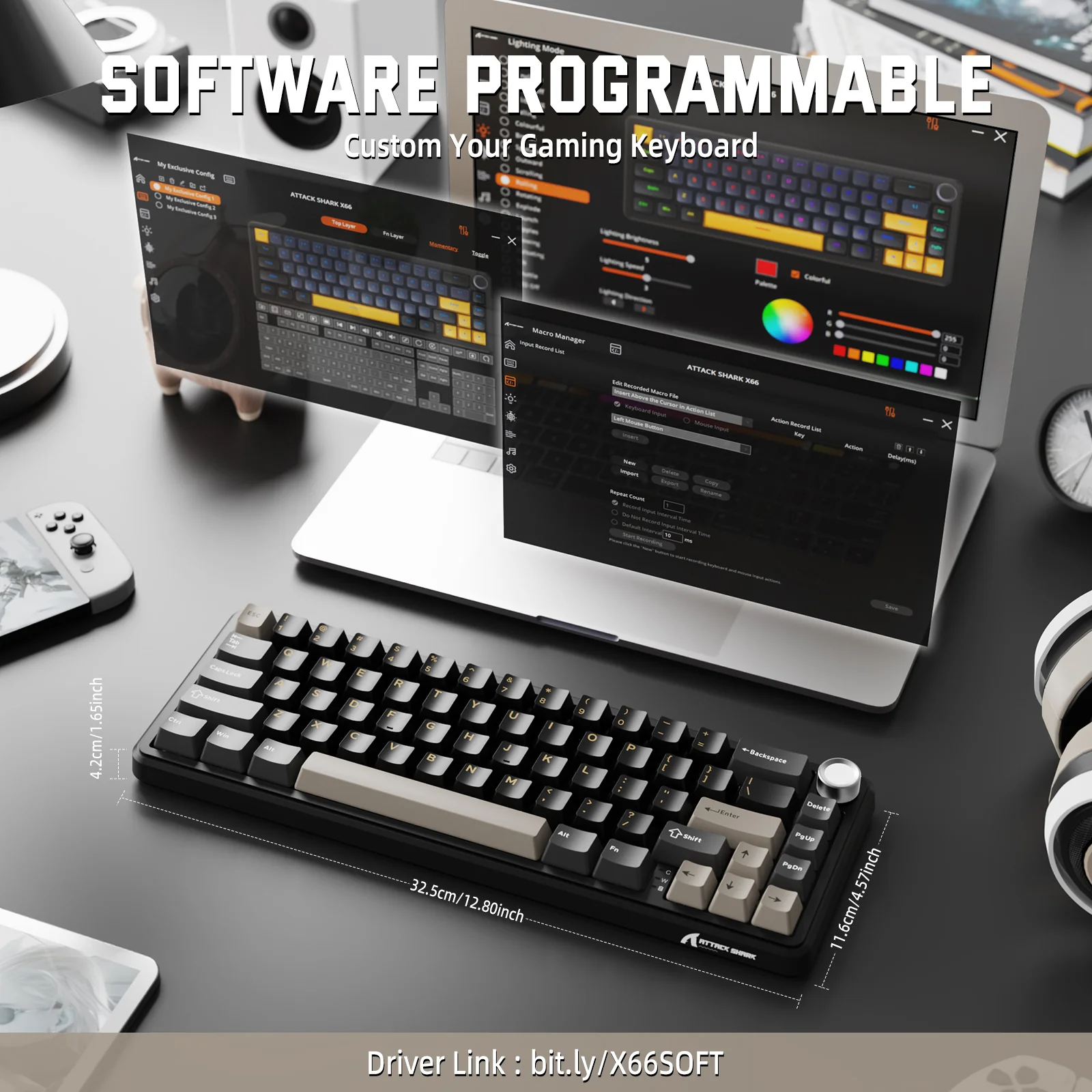 14-attack-shark-x66-wireless-mechanical-keyboard-with-side-printed-pbt-keycaps-36.webp ATTACK SHARK X66 Wireless Mechanical Keyboard with Side Printed PBT Keycaps
