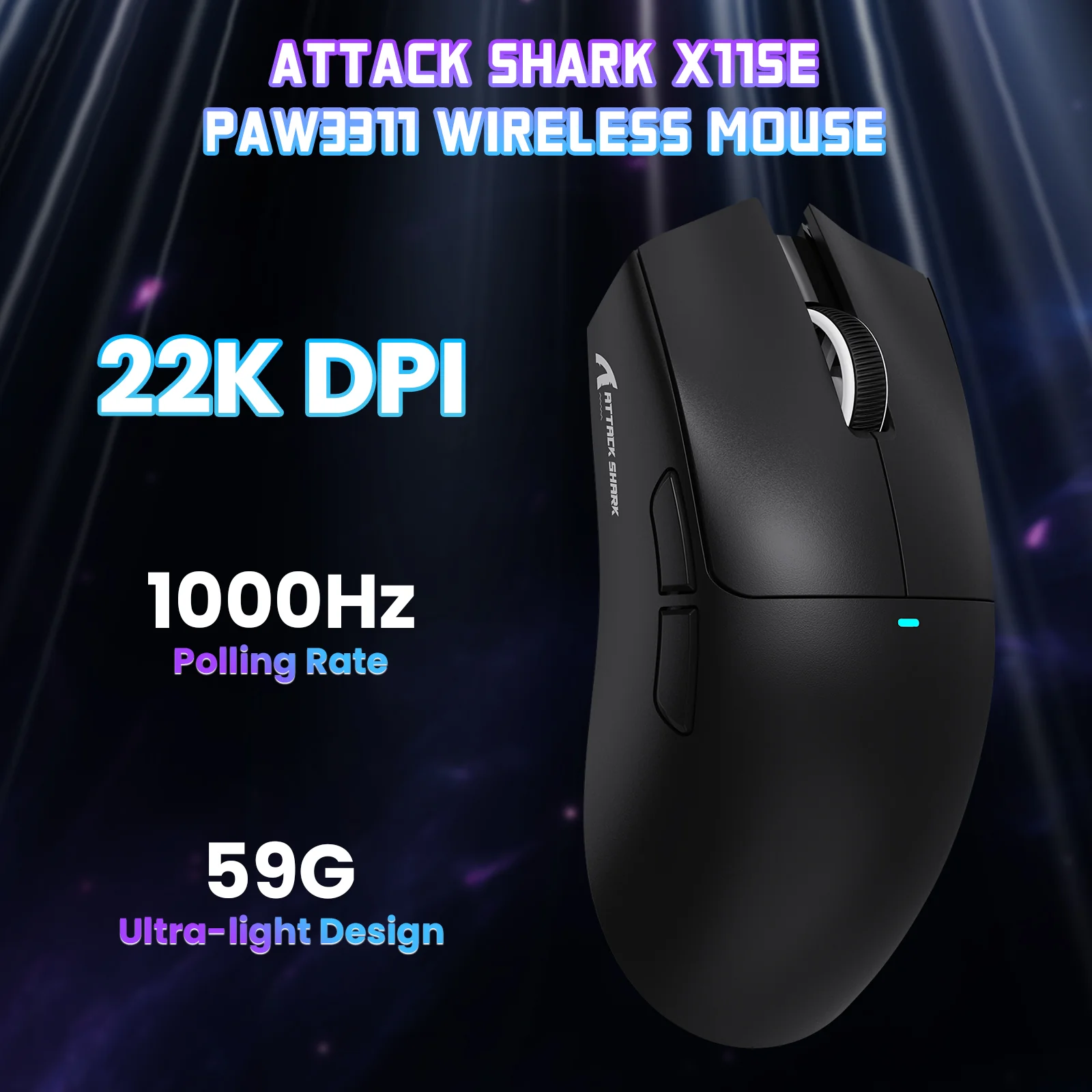 ATTACK SHARK X11SE Wireless Gaming Mouse