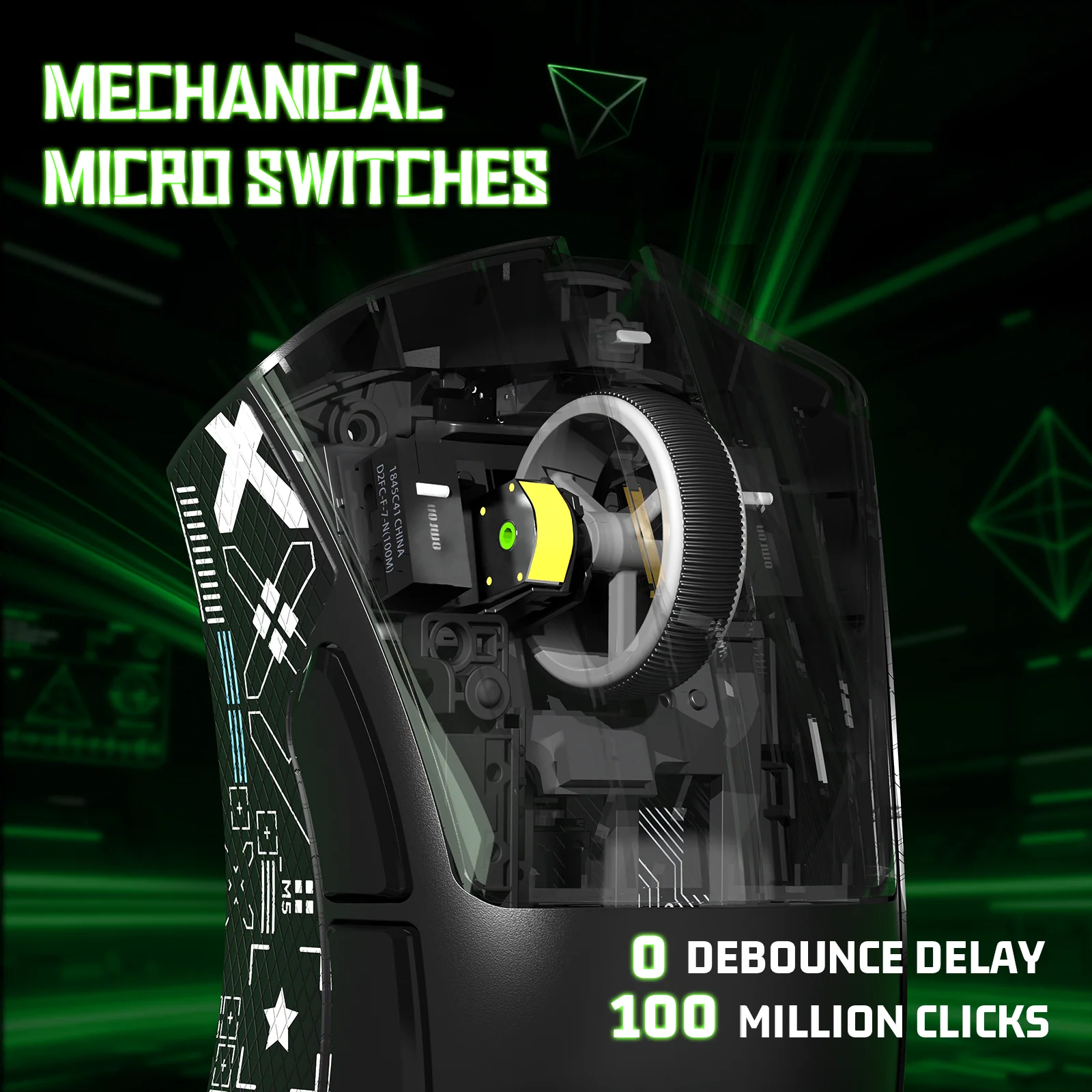 ATTACK SHARK V3 Ultra-Light Tri-Mode Gaming Mouse
