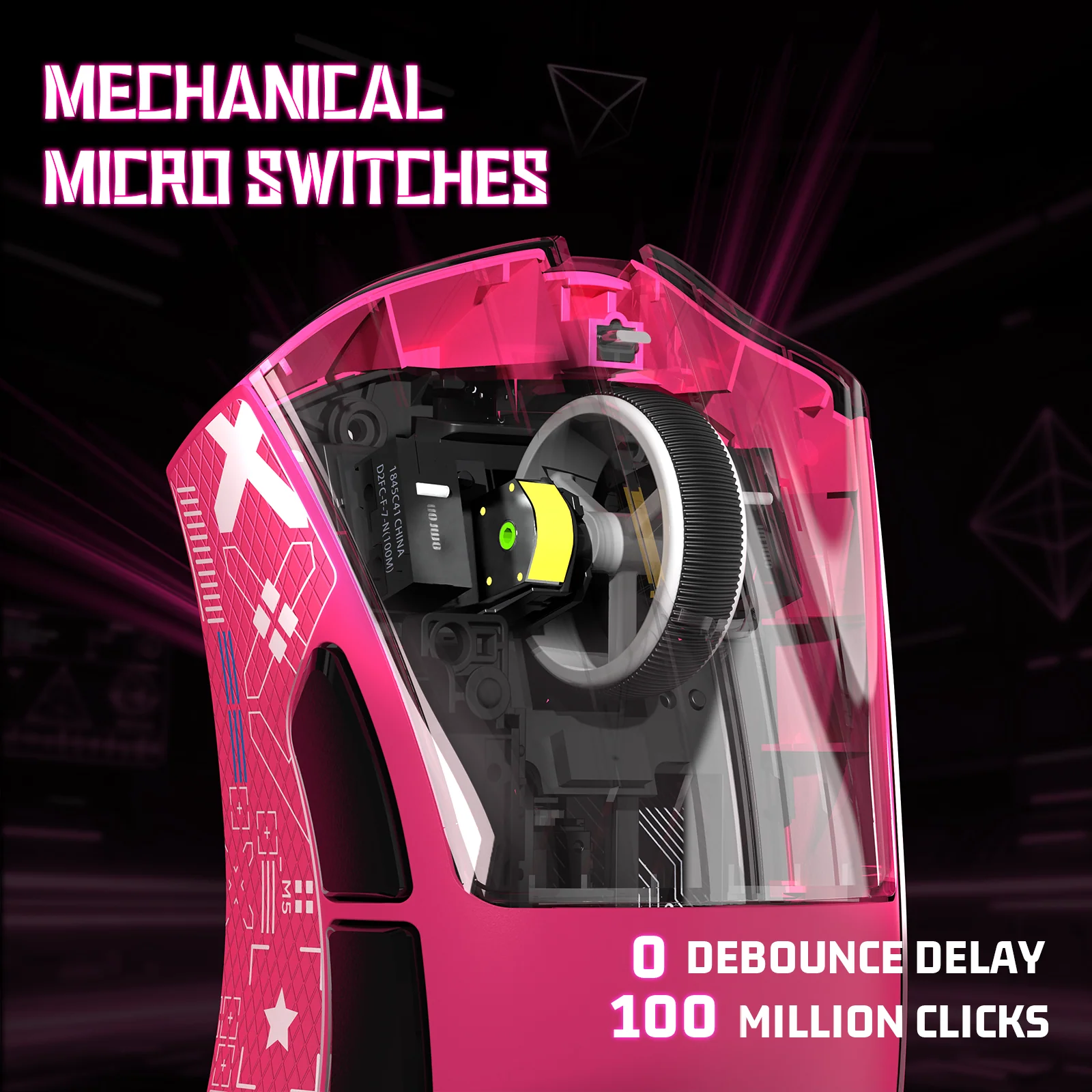 ATTACK SHARK V3 Ultra-Light Tri-Mode Gaming Mouse