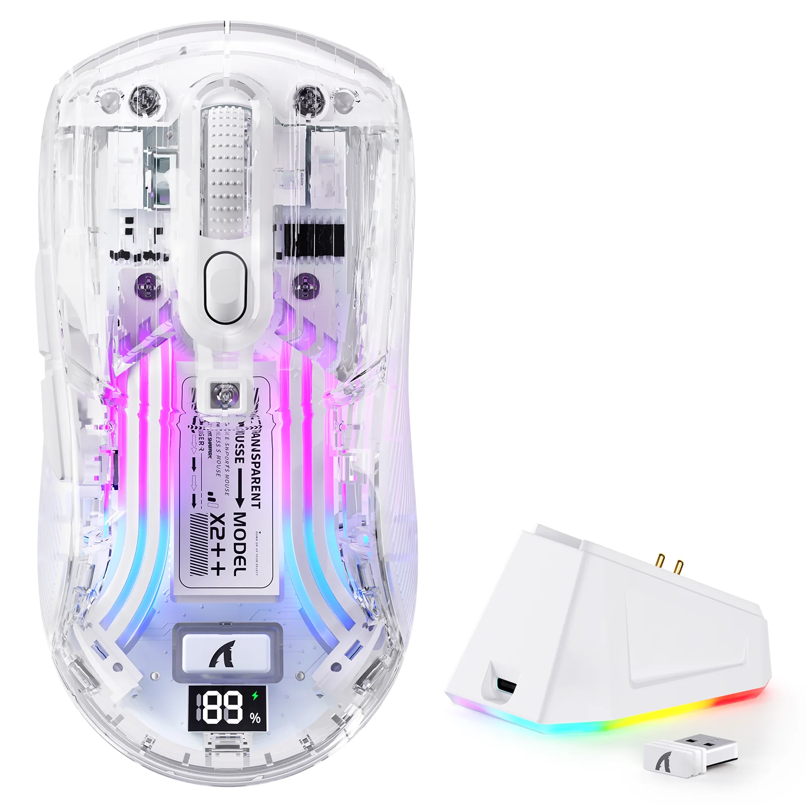 ATTACK SHARK X2PRO Wireless Gaming Mouse with Charging Dock