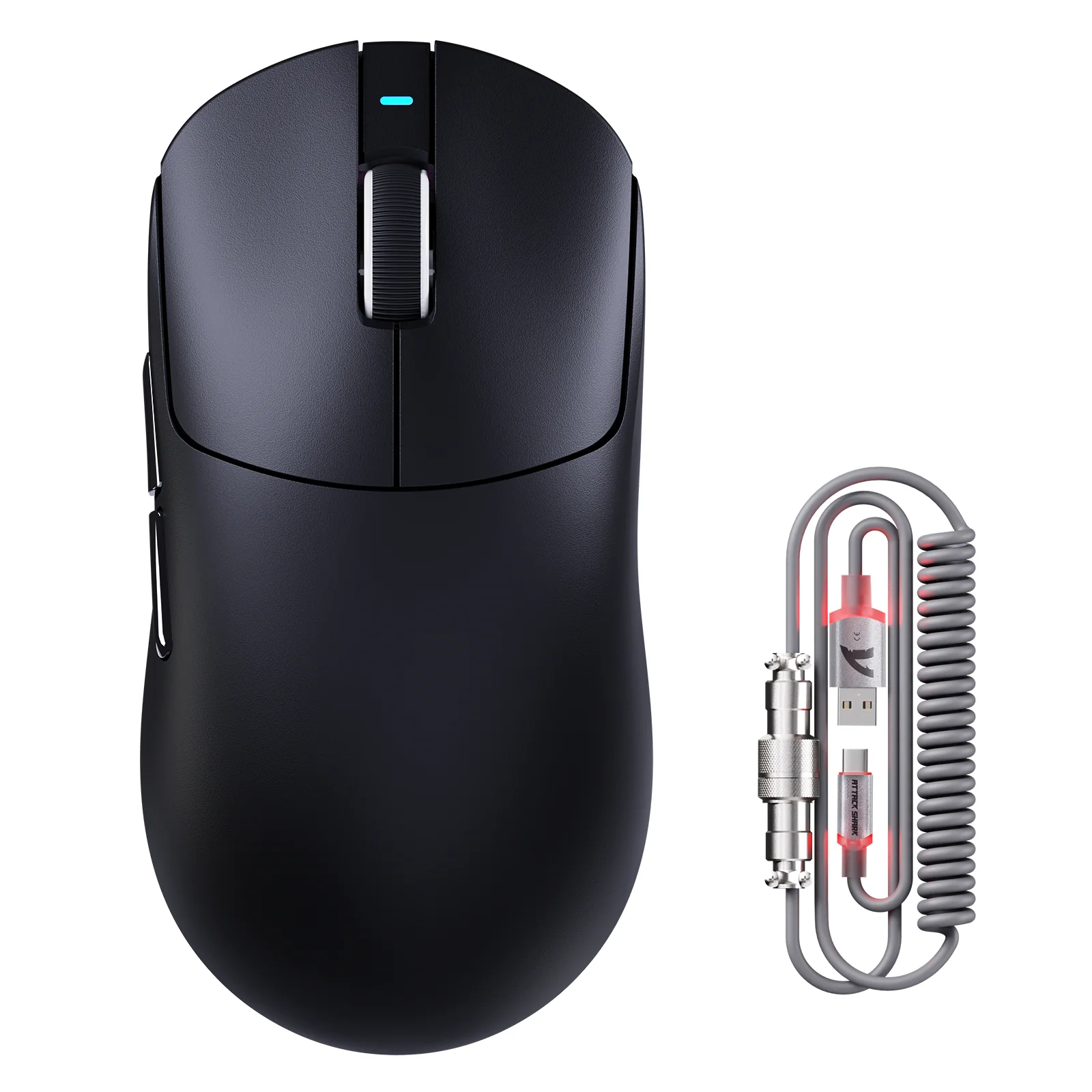 ATTACK SHARK X8PLUS Tri-mode Wireless Gaming Mouse With C06 ULTRA Cable