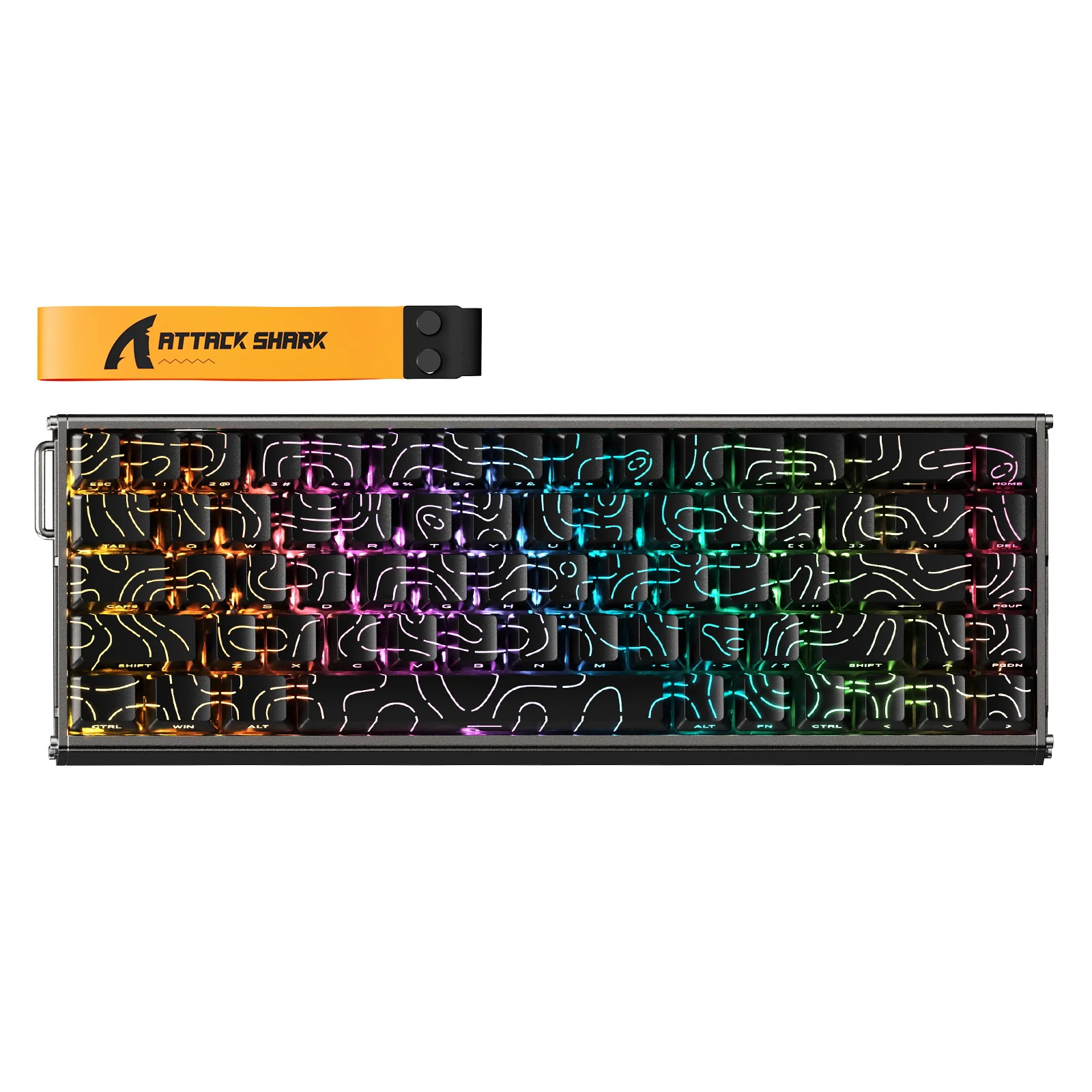 411-attack-shark-x68max-he-rapid-trigger-aluminum-keyboard-magnetic-switch-10.webp ATTACK SHARK X68MAX HE Rapid Trigger Aluminum Keyboard Magnetic Switch