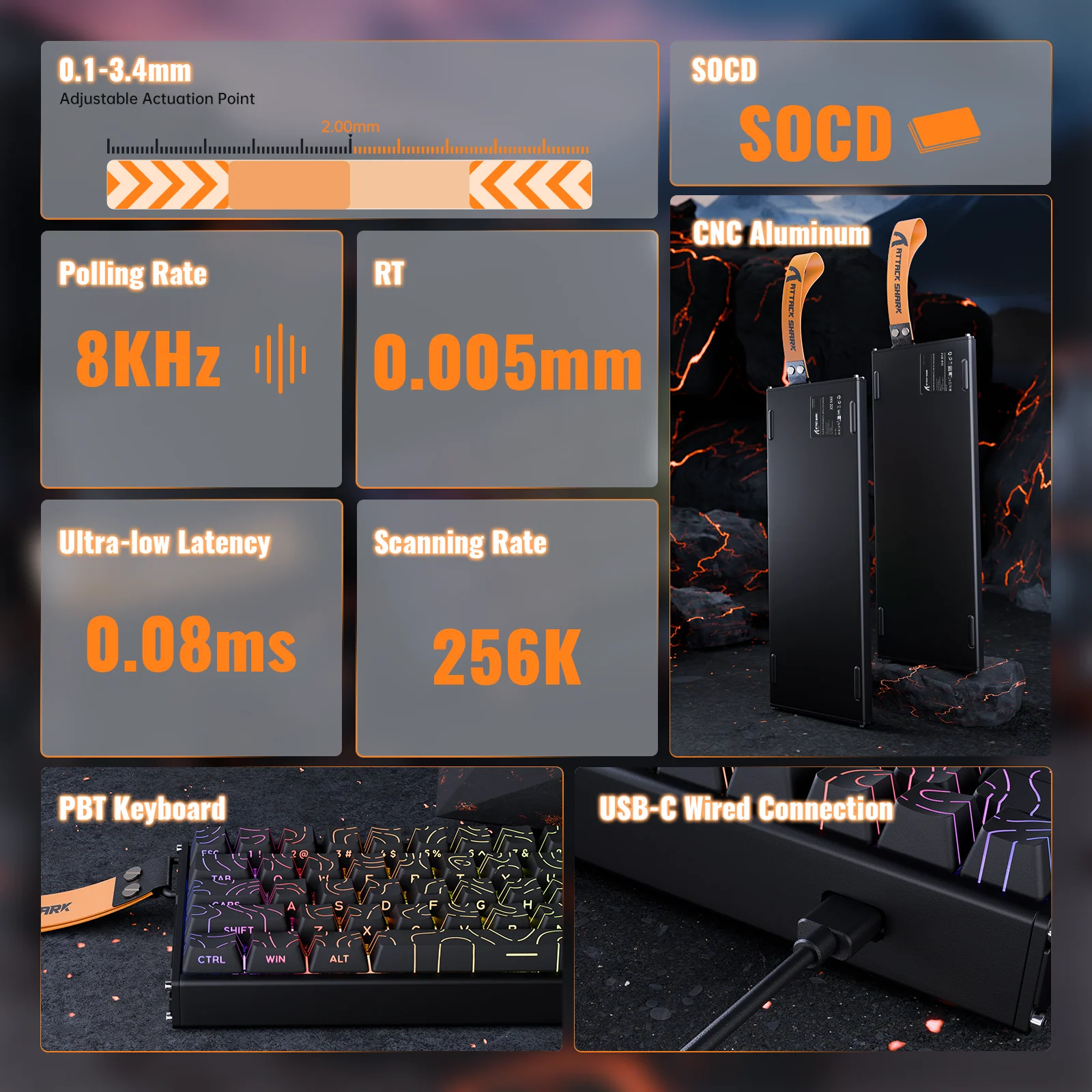 411-attack-shark-x68max-he-rapid-trigger-aluminum-keyboard-magnetic-switch-18.webp ATTACK SHARK X68MAX HE Rapid Trigger Aluminum Keyboard Magnetic Switch