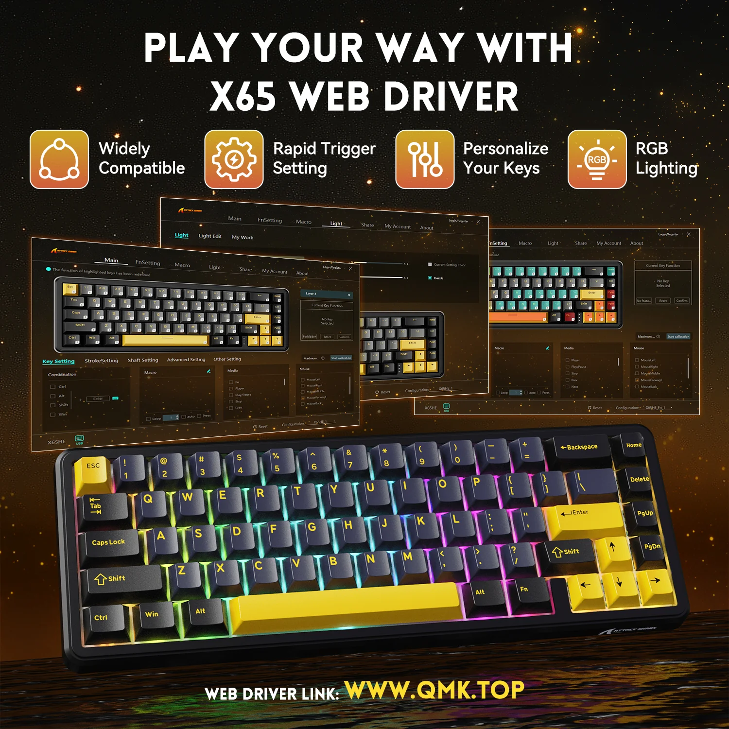 430-attack-shark-x65-he-magnetic-switch-rapid-trigger-keyboard-with-8khz-coiled-cable-8.webp ATTACK SHARK X65 HE Magnetic Switch Rapid Trigger Keyboard With 8Khz Coiled Cable