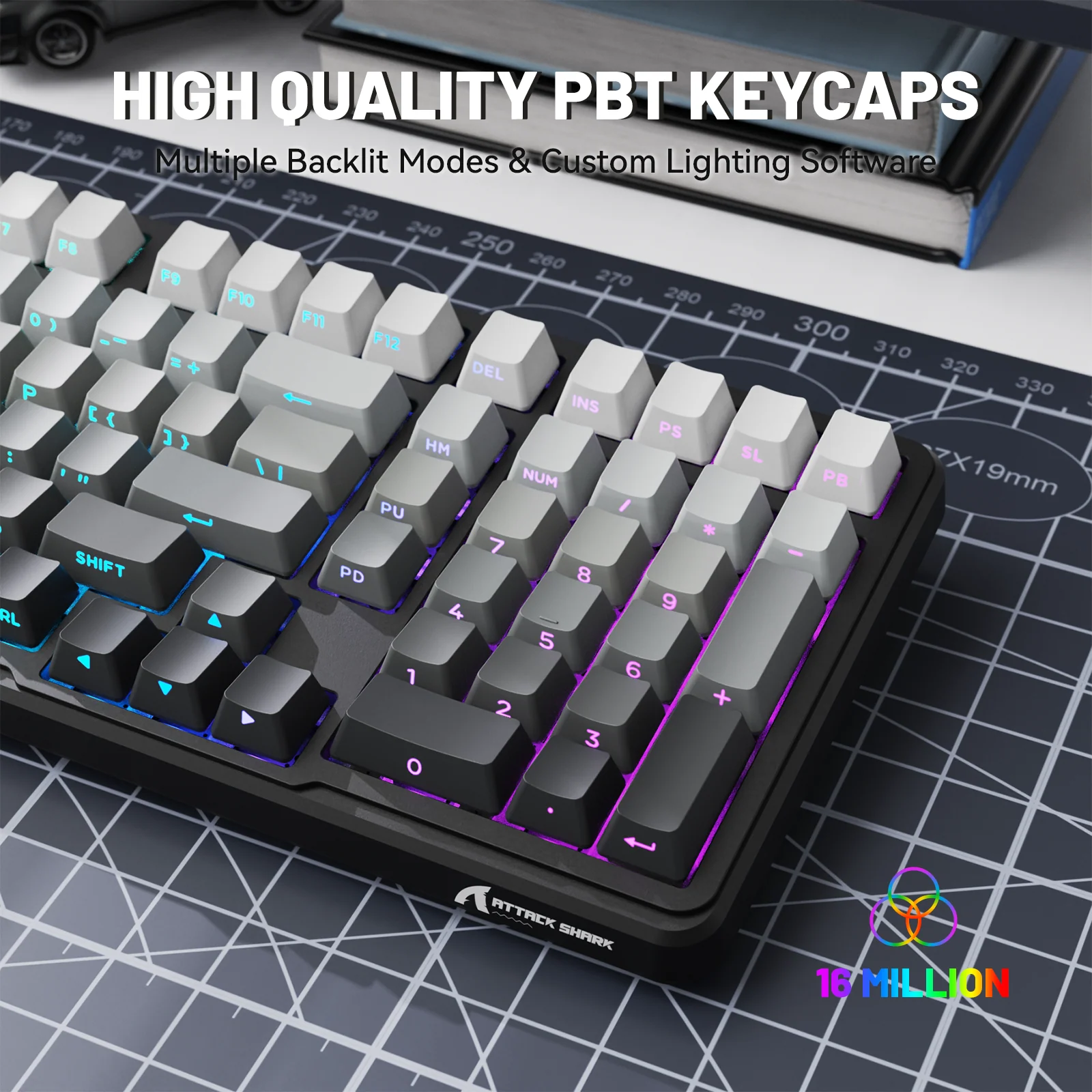 ATTACK SHARK X98 Full-size Wireless Mechanical Keyboard