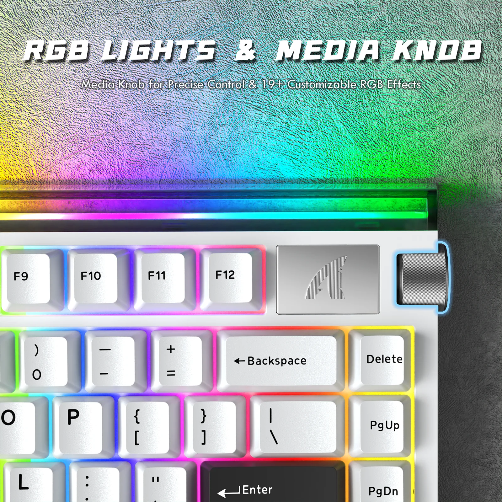 ATTACK SHARK R85 HE Rapid Trigger Keyboard Magnetic Switch with Custom Lightbox