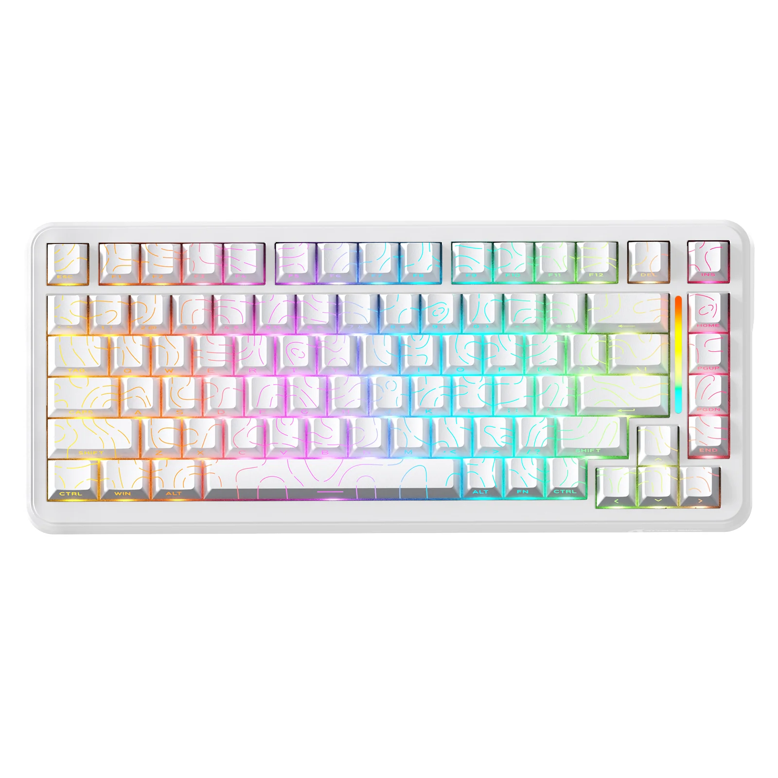 ATTACK SHARK X82PRO HE Wireless Rapid Trigger Gaming Keyboard Magnetic Switch