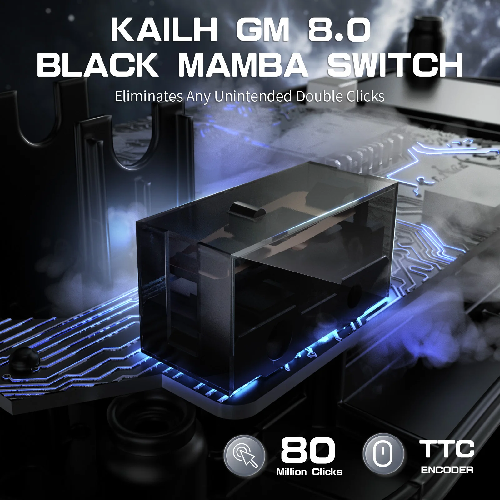 ATTACK SHARK R3 Magnesium Alloy Gaming Mouse 8K with C06 Coiled Cable
