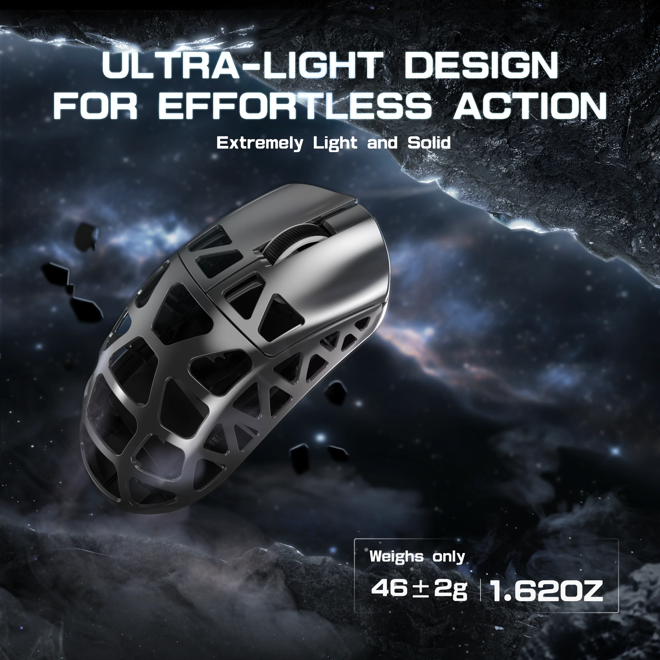 ATTACK SHARK R3 Magnesium Alloy Gaming Mouse 8K with C06 Coiled Cable