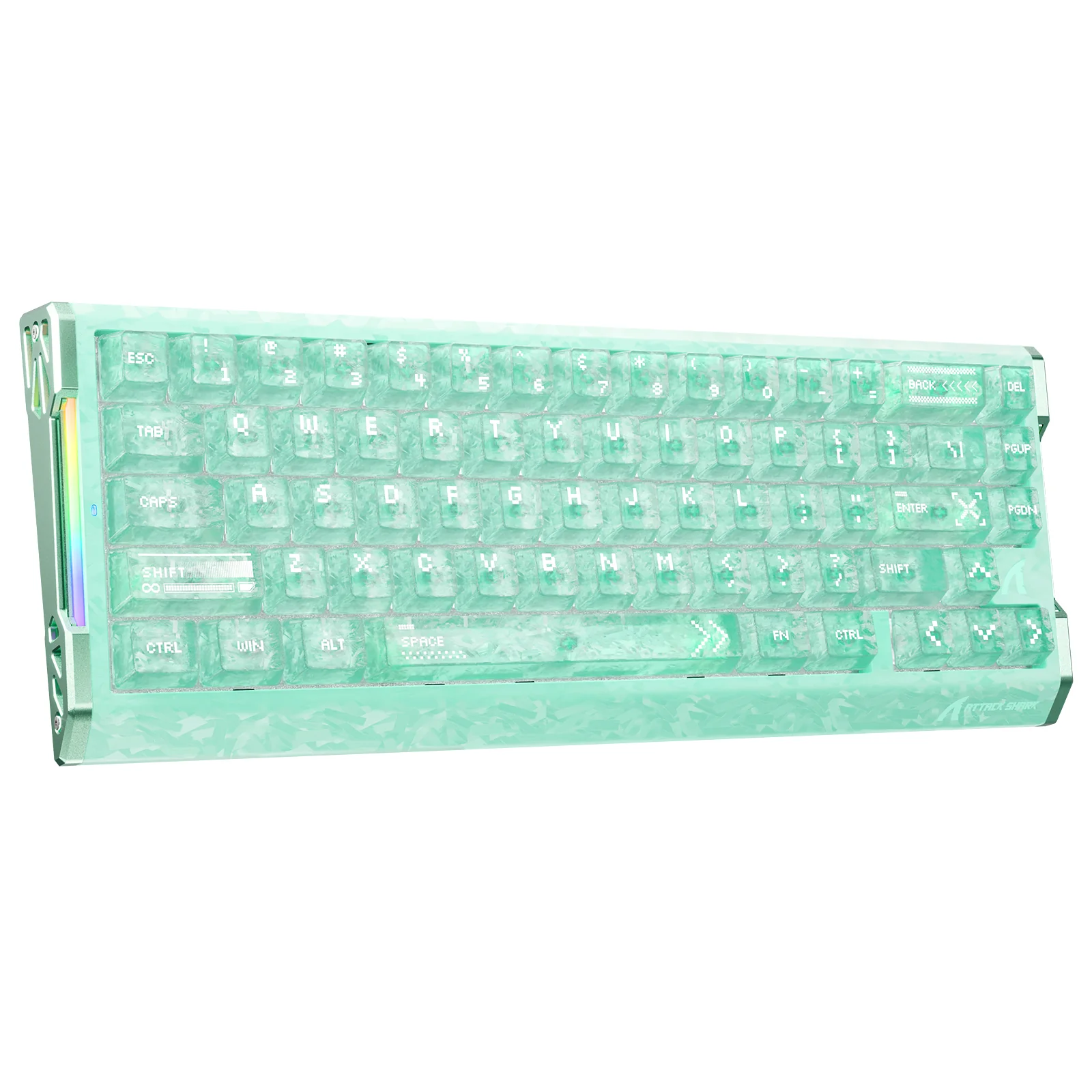 ATTACK SHARK R68 HE Carbon Fiber Rapid Trigger Keyboard Magnetic Switch