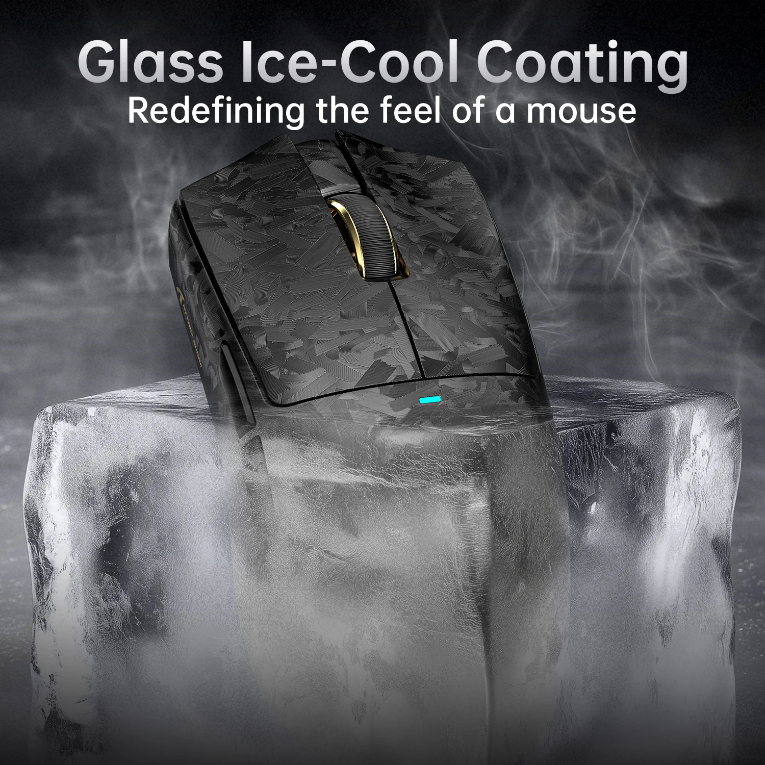 ATTACK SHARK X11 ULTRA Carbon Fiber Wireless 8K PAW3950MAX Gaming Mouse