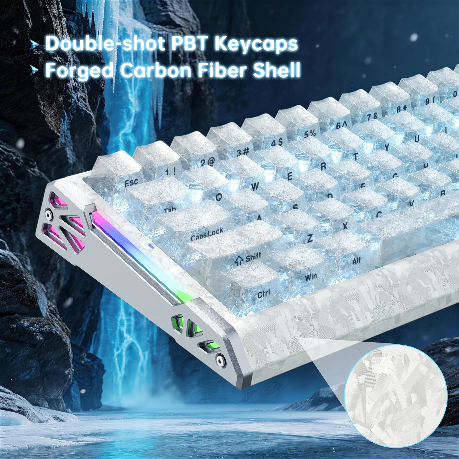 ATTACK SHARK R68 HE & X11 ULTRA Carbon Fiber Gaming Bundle