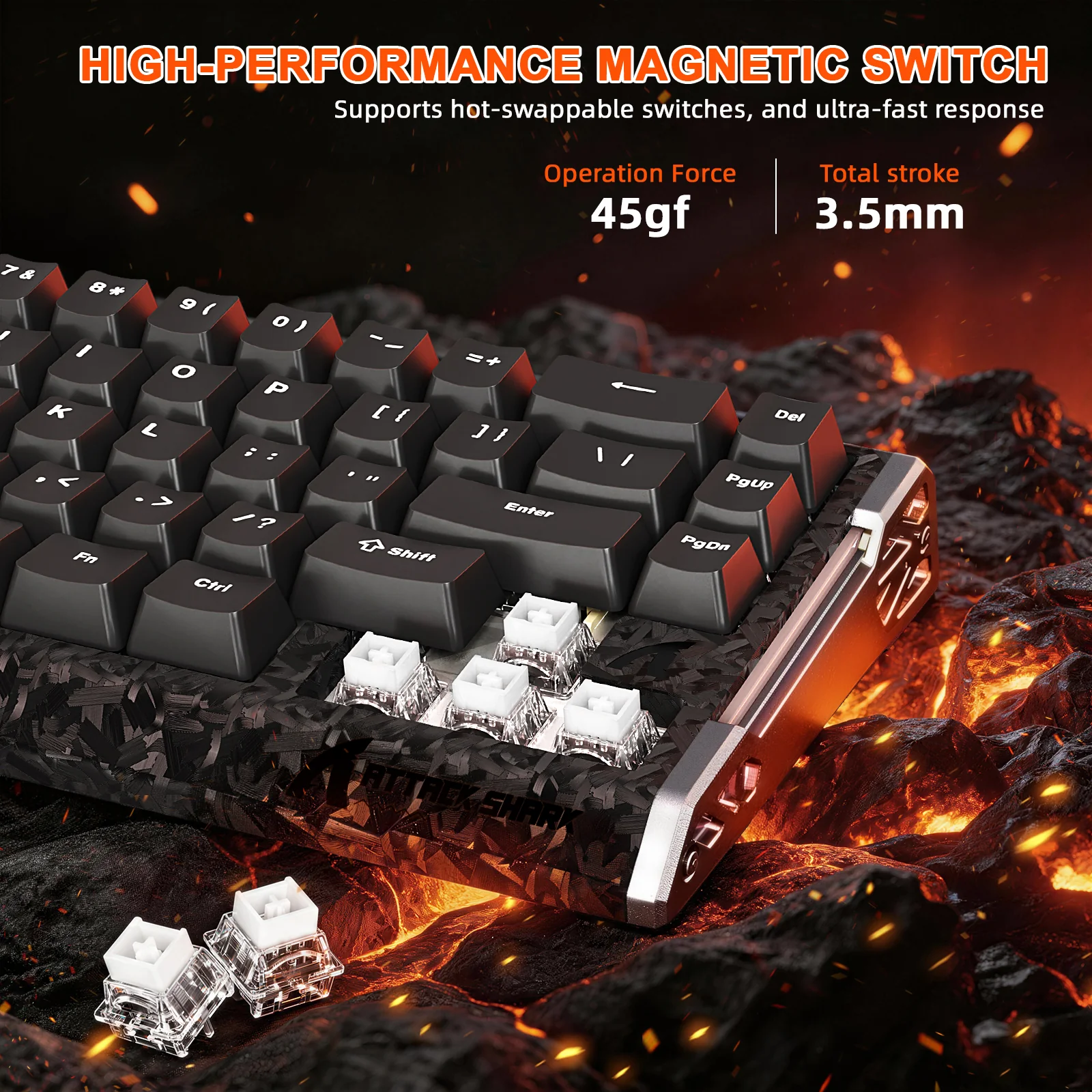 ATTACK SHARK R68 HE & R5 ULTRA Carbon Fiber Gaming Bundle