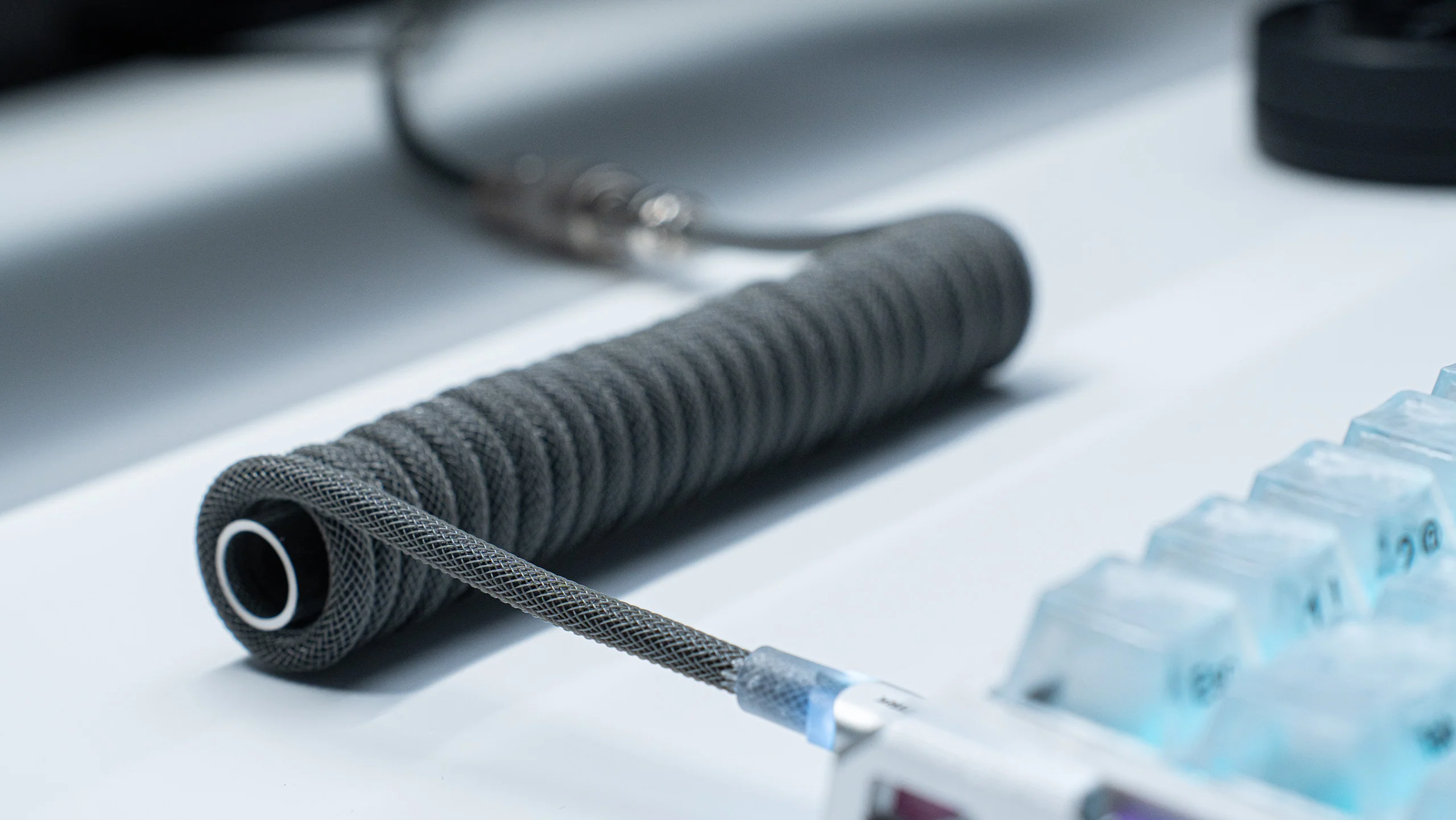 ATTACK SHARK C01ULTIMATE Coiled Cable for 8KHz Magnetic Keyboard