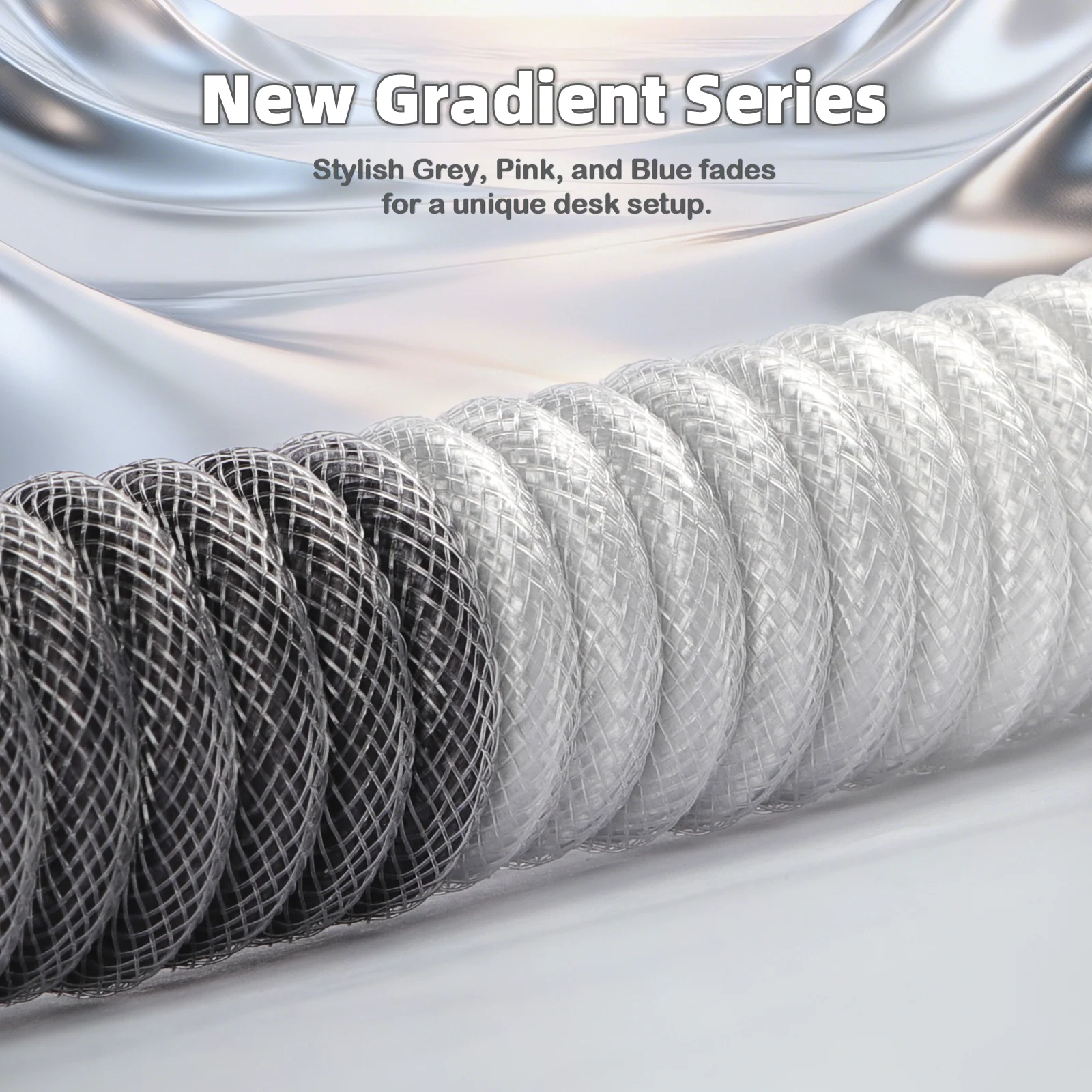 ATTACK SHARK C01ULTIMATE Coiled Cable for 8KHz Magnetic Keyboard