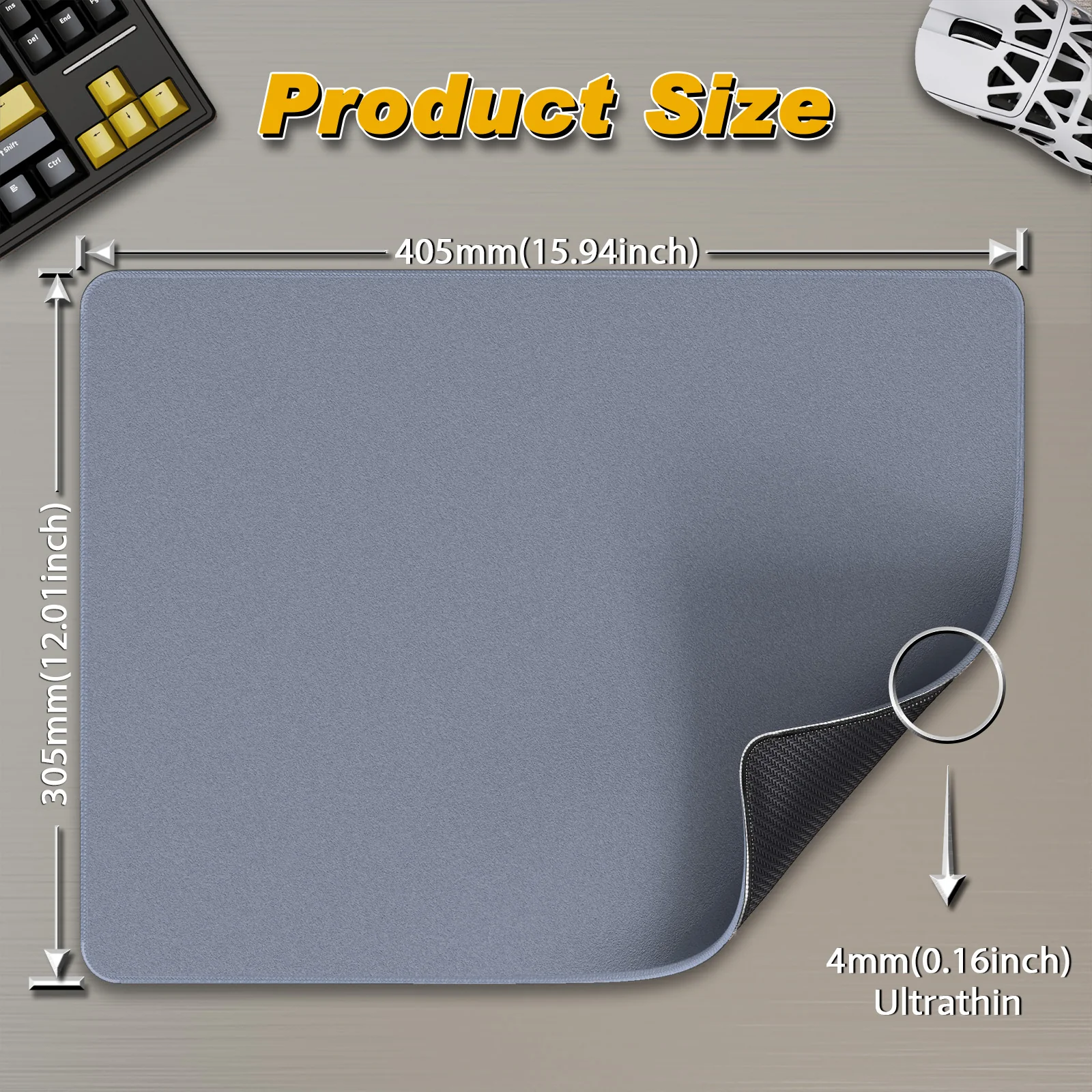 ATTACK SHARK CM02SE eSport Gaming Mousepad (410x310x4 MM)