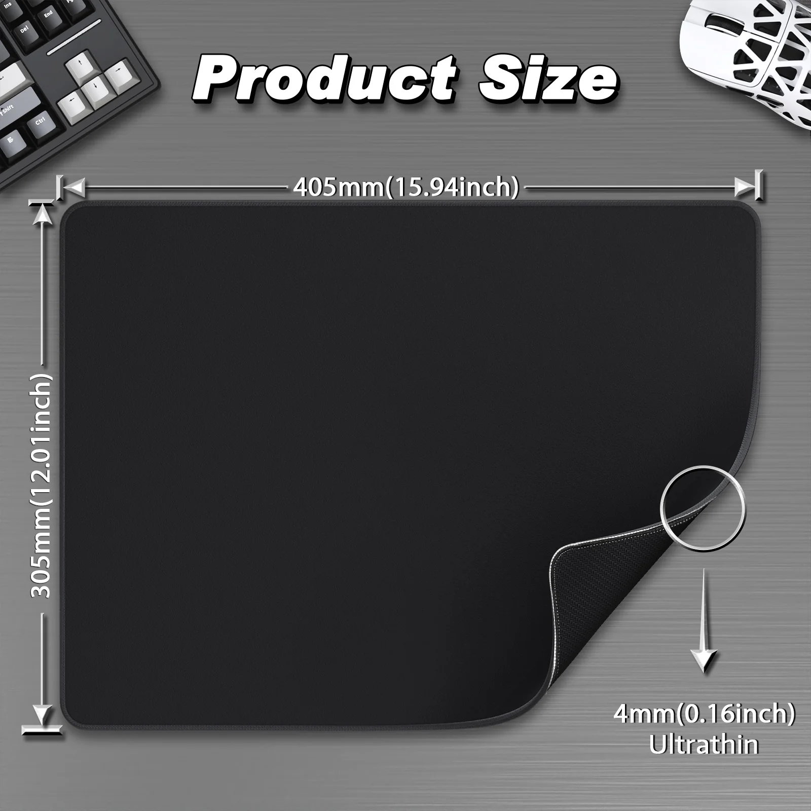 ATTACK SHARK CM02SE eSport Gaming Mousepad (410x310x4 MM)