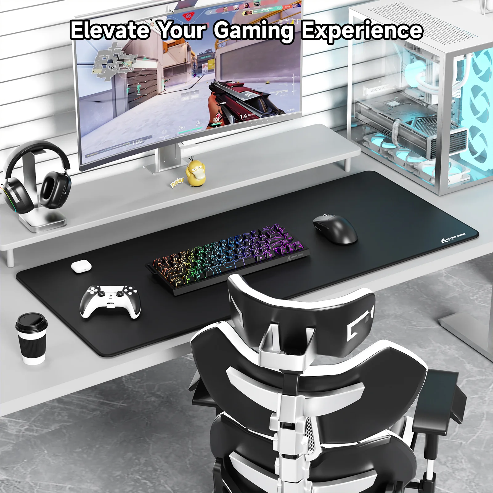 ATTACK SHARK CM02PRO eSport Gaming Mousepad (900x400x4 MM)