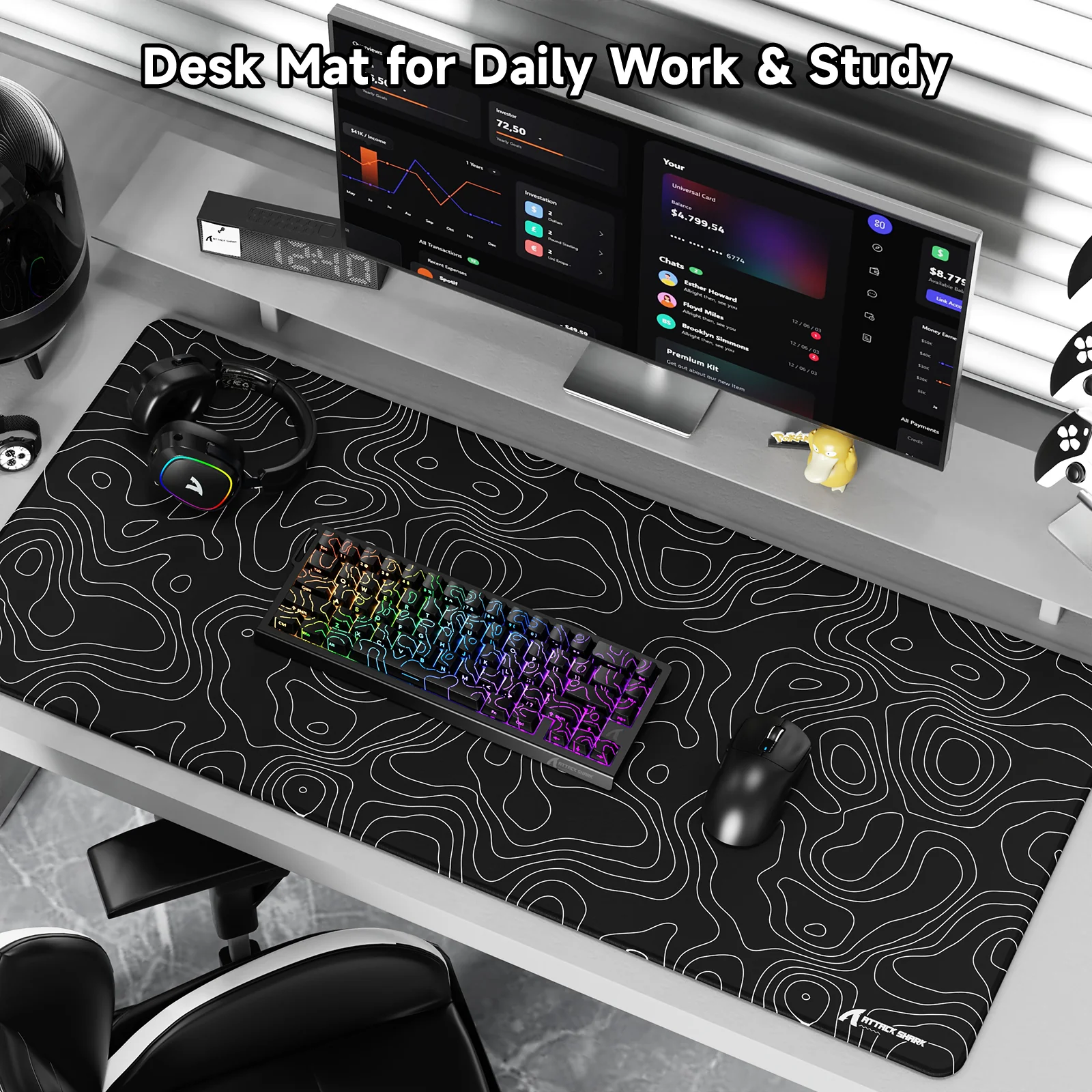 ATTACK SHARK CM02PRO eSport Gaming Mousepad (900x400x4 MM)