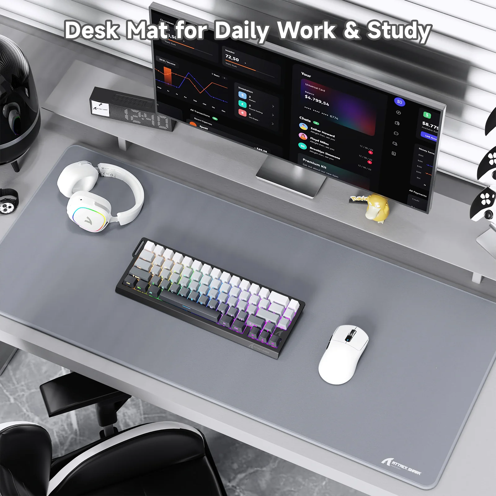 ATTACK SHARK CM02PRO eSport Gaming Mousepad (900x400x4 MM)