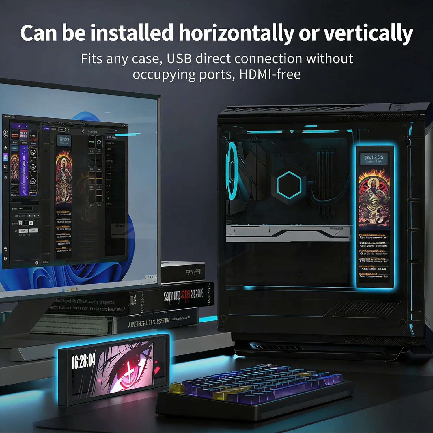 ATTACK SHARK x AJAZZ 9.2-inch IPS LCD Monitor