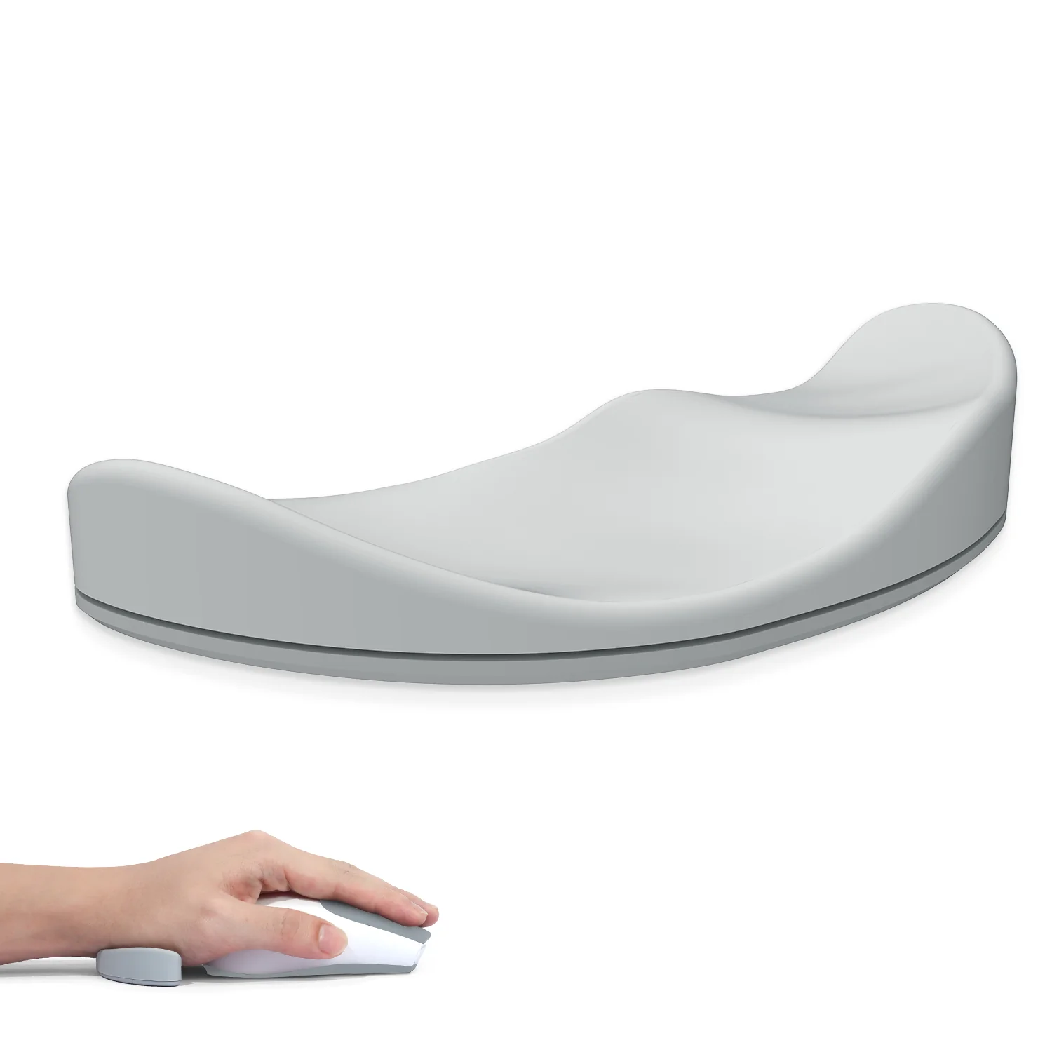 ATTACK SHARK Silicone Comfortable Mouse Wrist Rest