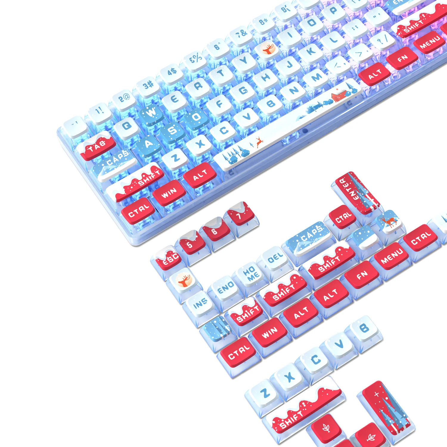 700-attack-shark-120-keys-pbt-dye-sublimation-pudding-keycaps-set-15.webp ATTACK SHARK 120 Keys PBT Dye-Sublimation Pudding Keycaps Set