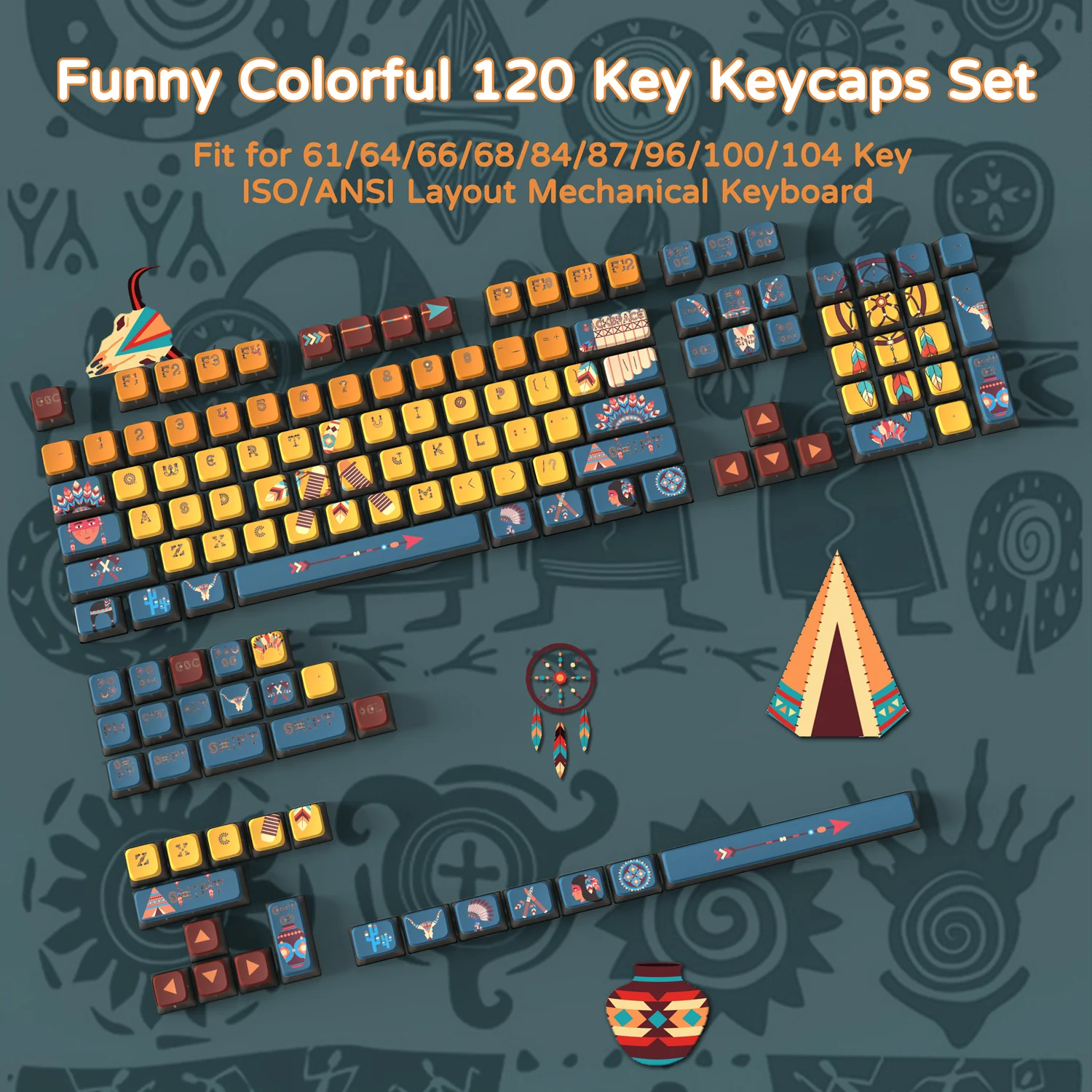 700-attack-shark-120-keys-pbt-dye-sublimation-pudding-keycaps-set-70.webp ATTACK SHARK 120 Keys PBT Dye-Sublimation Pudding Keycaps Set