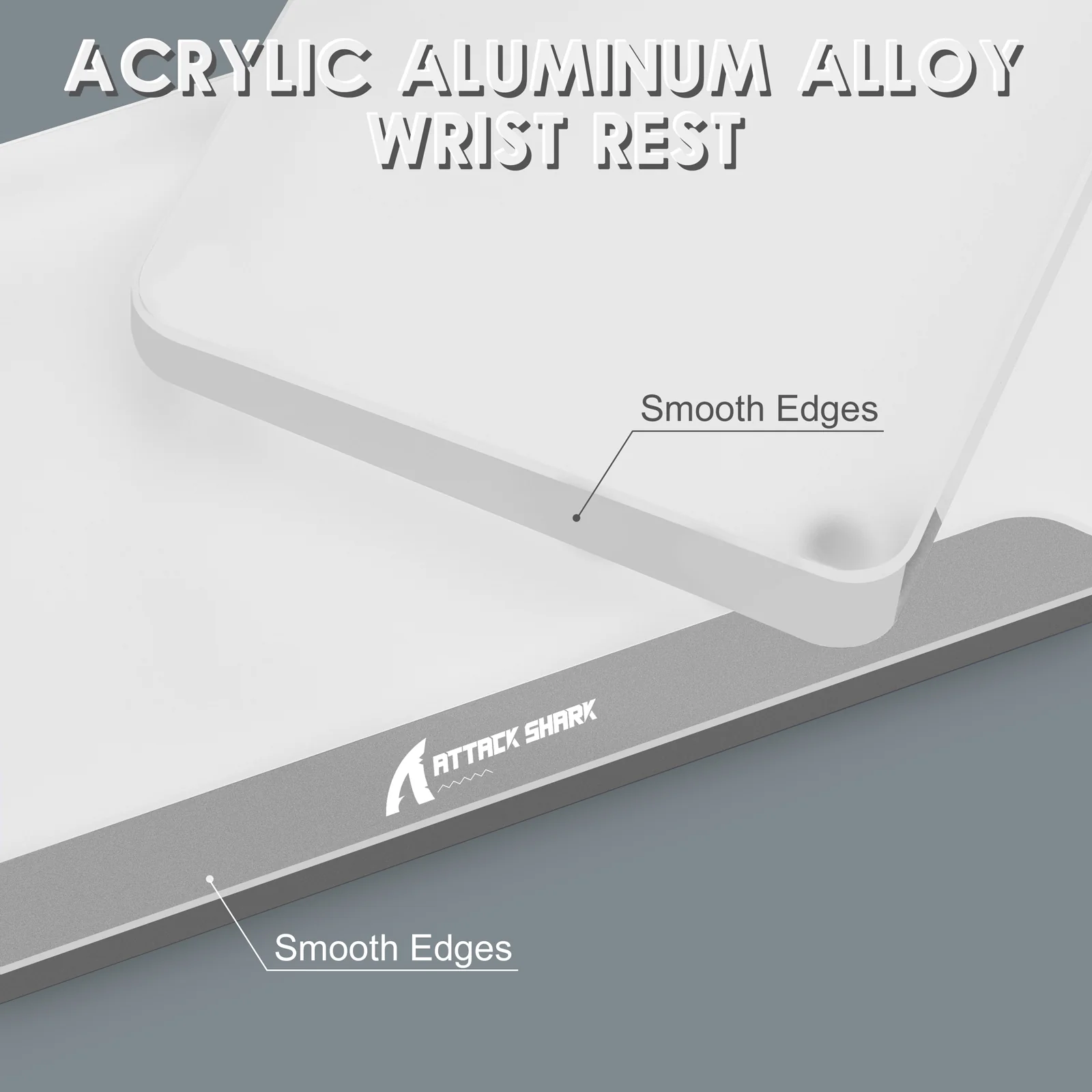 ATTACK SHARK 87 KEYS ACRYLIC WRIST REST