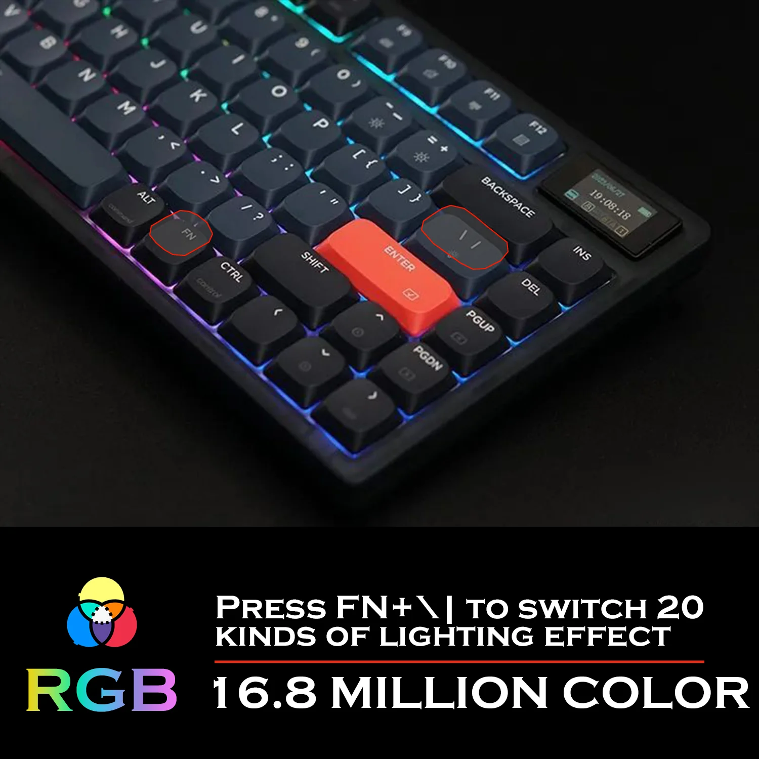 ATTACK SHARK x AJAZZ AK832 Mechanical Keyboard