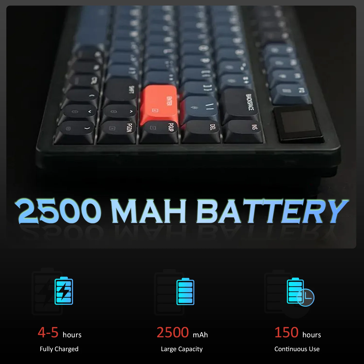 ATTACK SHARK x AJAZZ AK832 Mechanical Keyboard