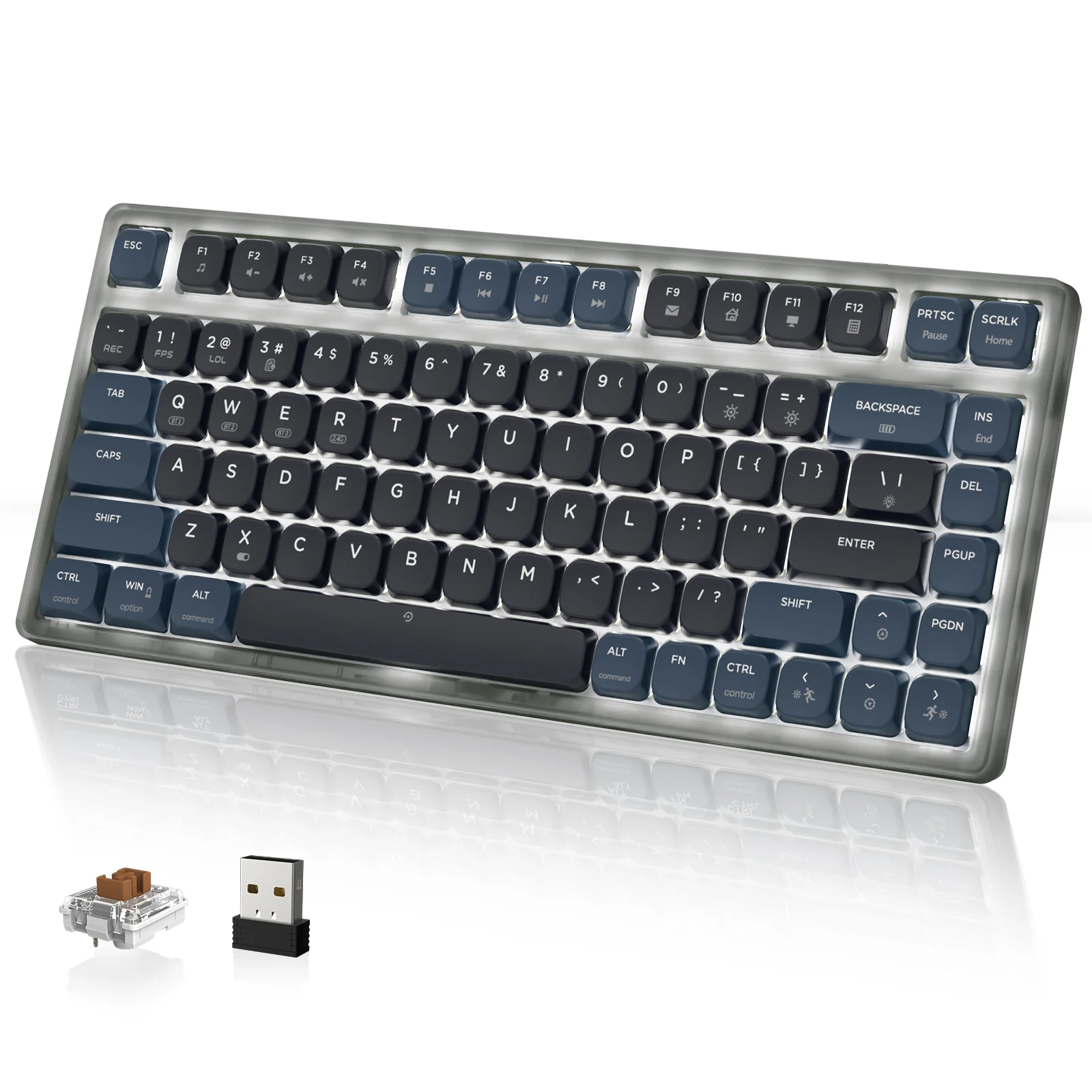 ATTACK SHARK x AJAZZ AK832 Mechanical Keyboard