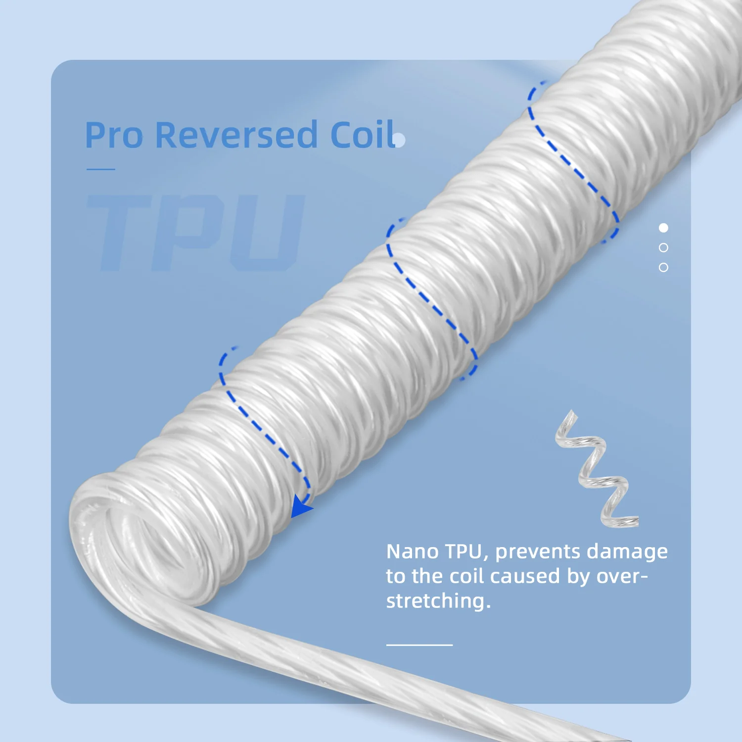 ATTACK SHARK x MAMBASNAKE C02 Coiled Cable