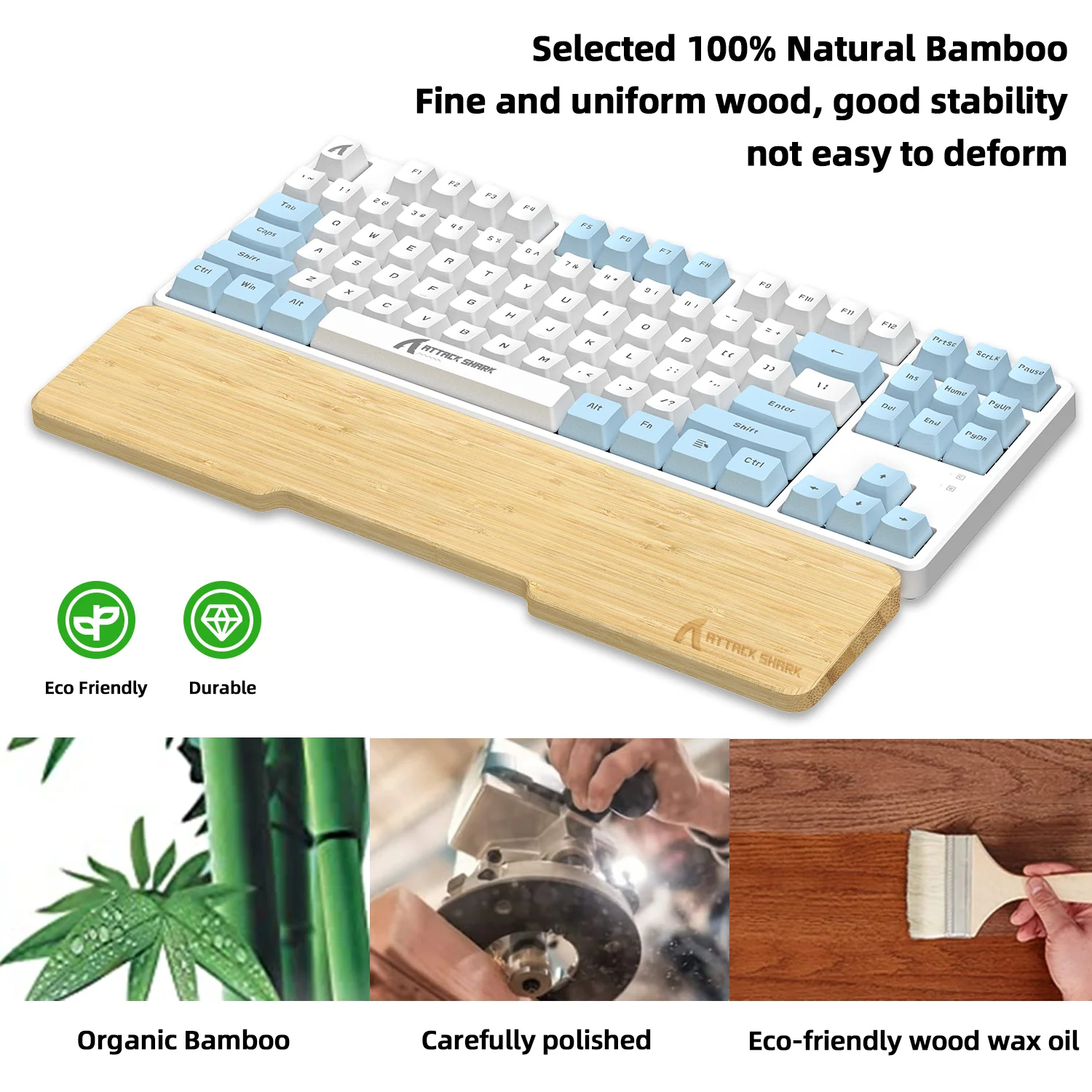 742-attack-shark-wz01-bamboo-wrist-rest-17.webp ATTACK SHARK WZ01 Bamboo Wrist Rest