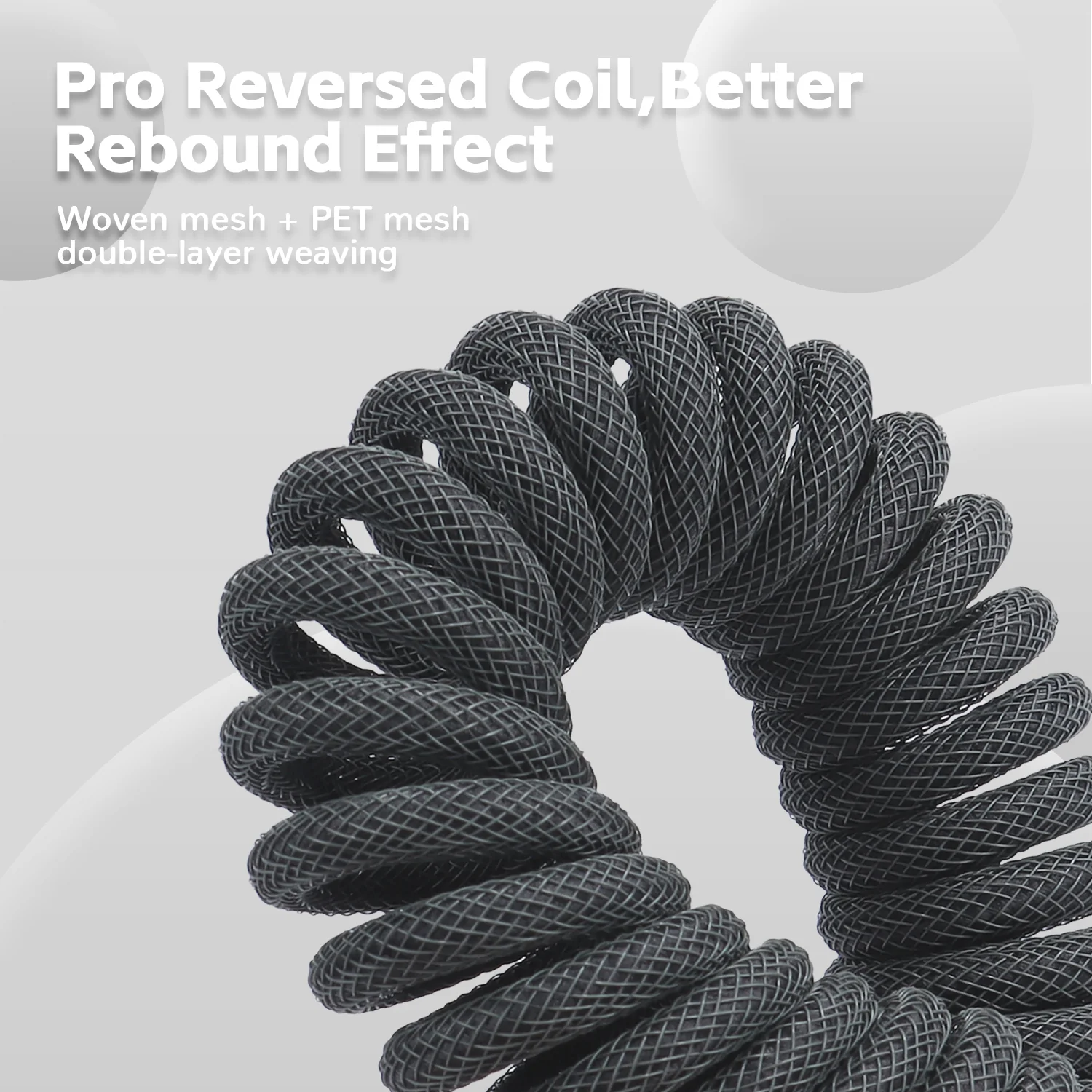 ATTACK SHARK C01PRO Coiled Cable