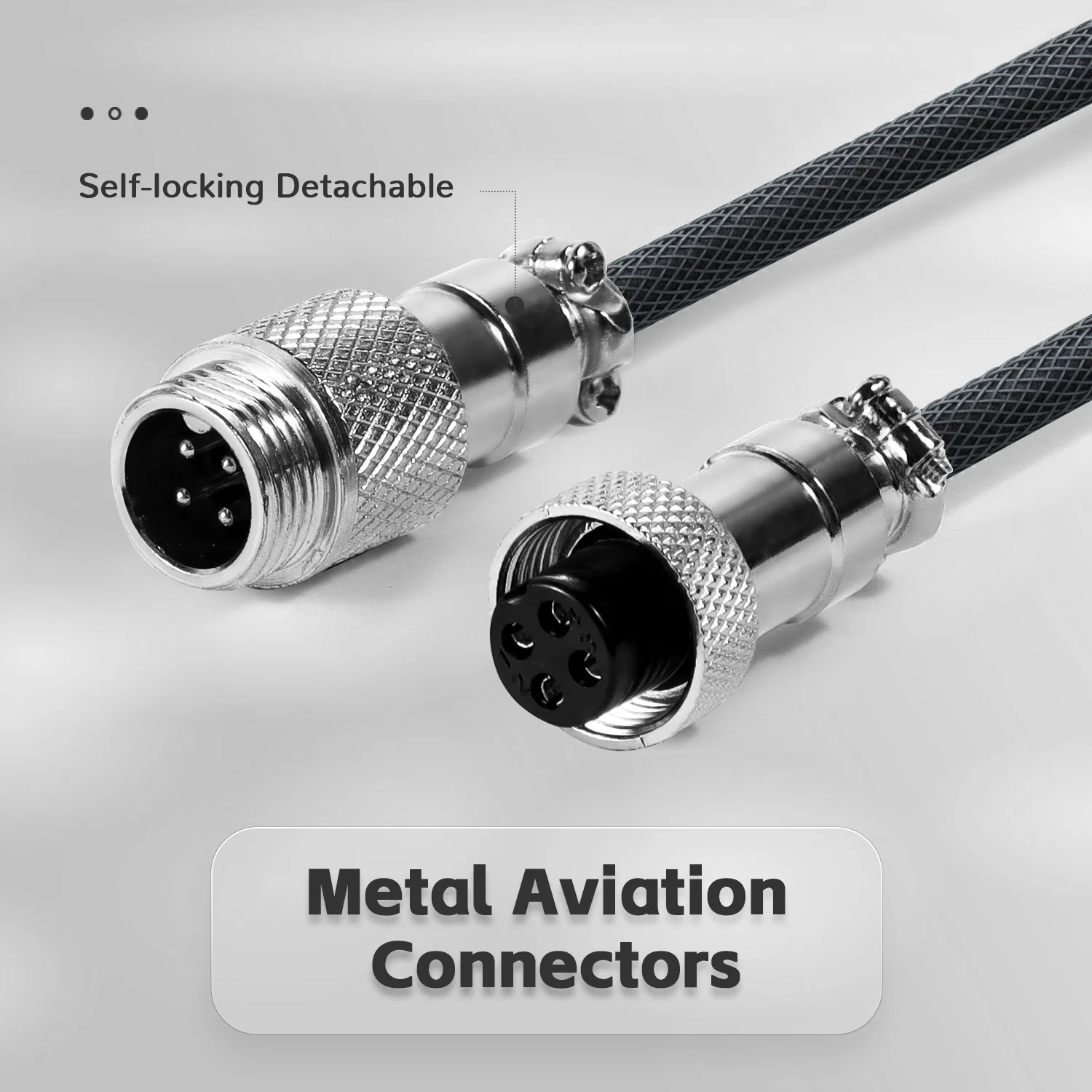 ATTACK SHARK C01PRO Coiled Cable