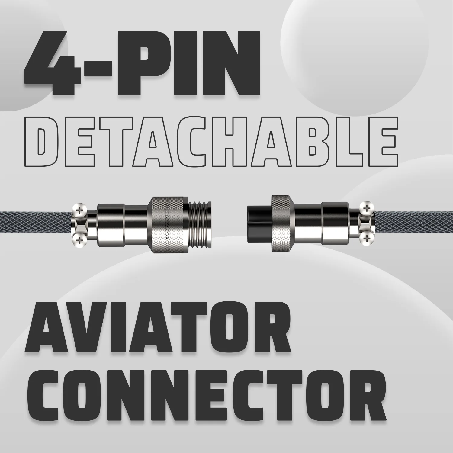 ATTACK SHARK C01PRO Coiled Cable